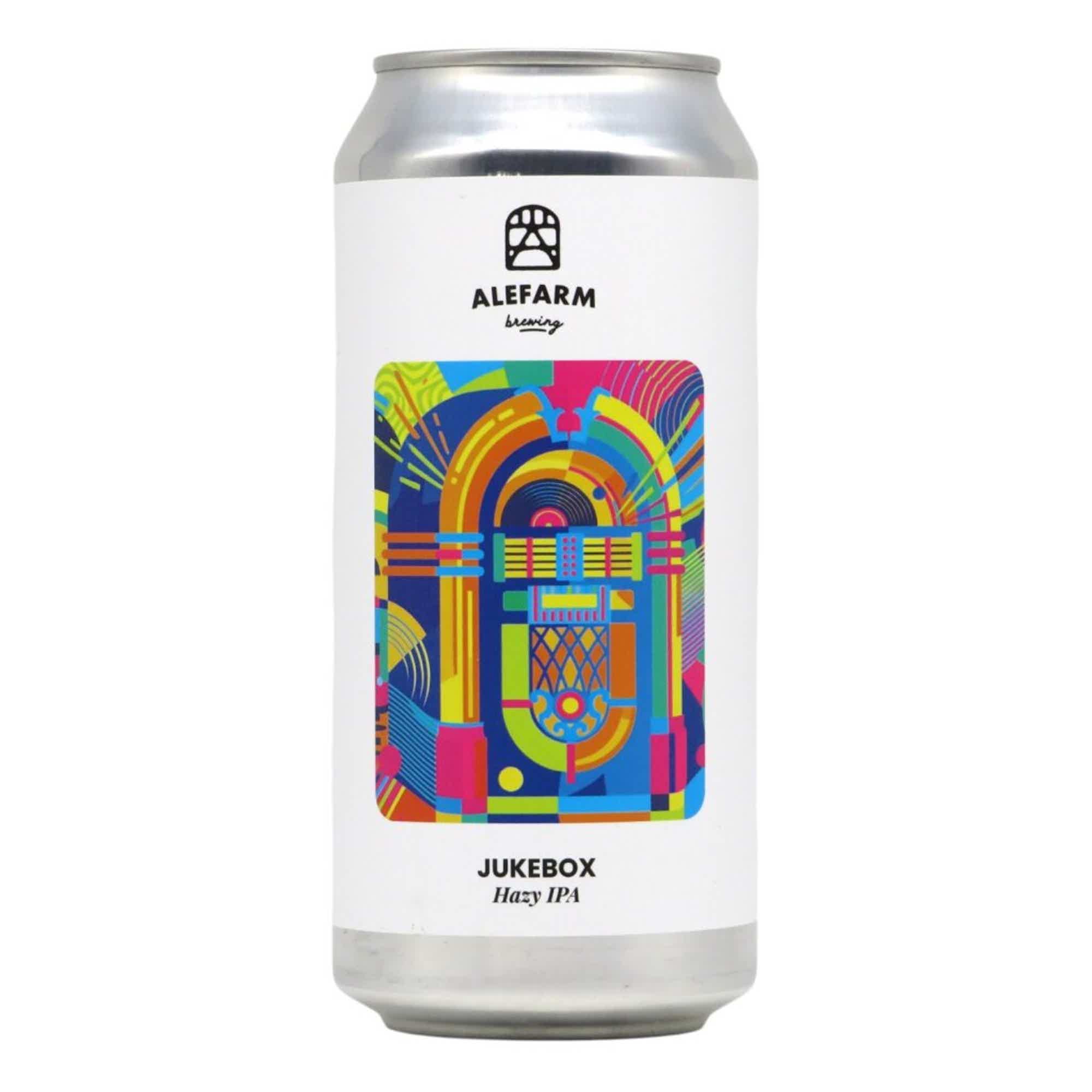 Alefarm Jukebox Hazy IPA 0,44l 6.0% 0.44L, Beer