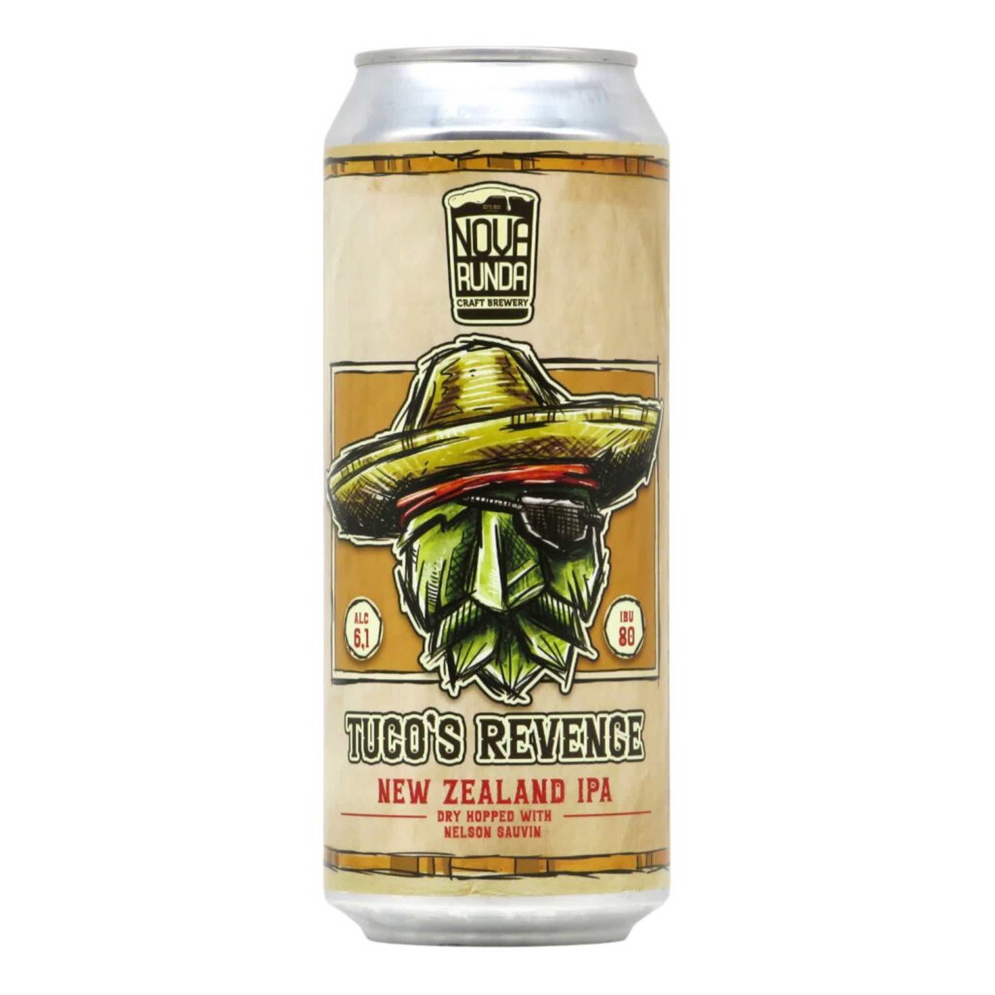 Nova Runda Tuco's Revenge New Zealand IPA 0,5l 6.1% 0.5L, Beer