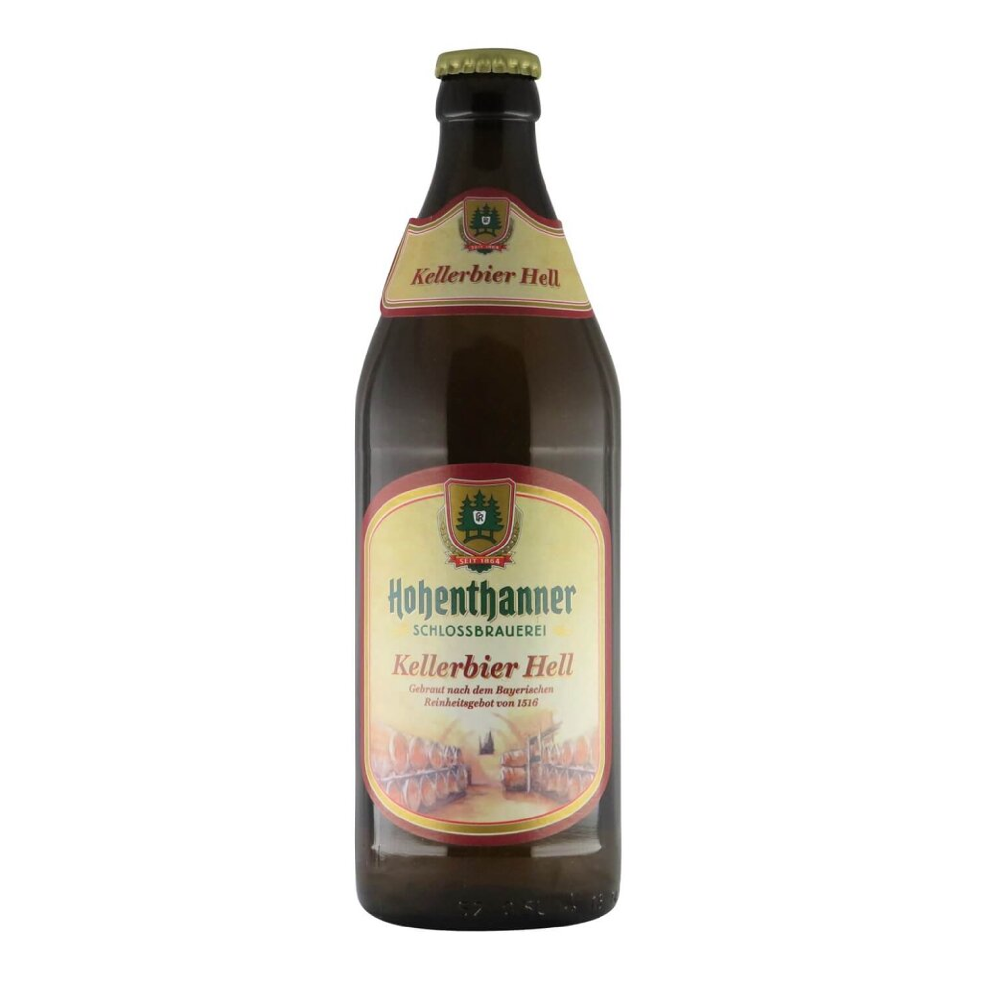 Hohenthanner Kellerbier Hell 0,5l 5.0% 0.5L, Beer