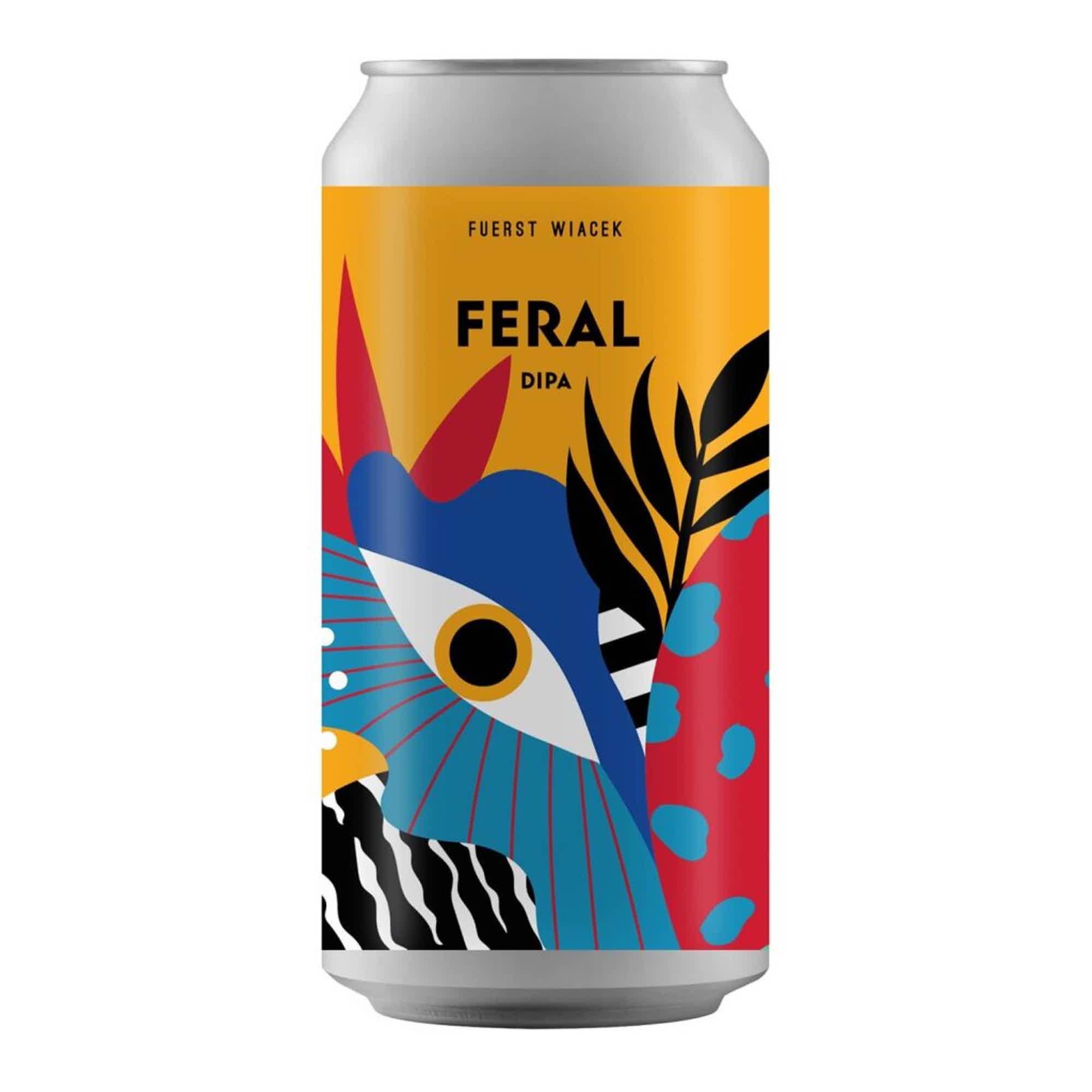 Fuerst Wiacek Feral DDH DIPA (NEW BATCH 26) 0,44l 8.0% 0.44L, Beer