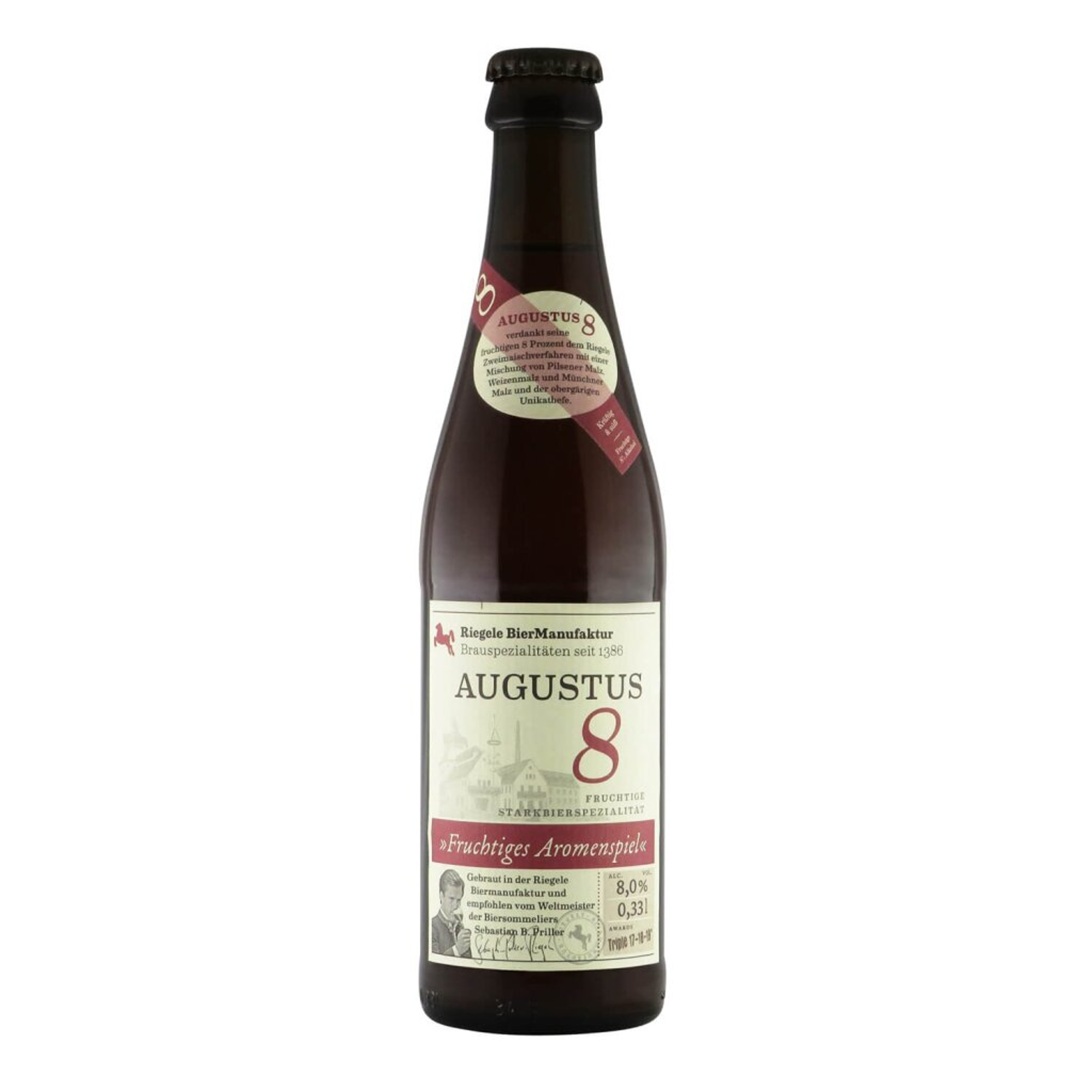 Riegele Augustus 8 0,33l 8.0% 0.33L, Beer