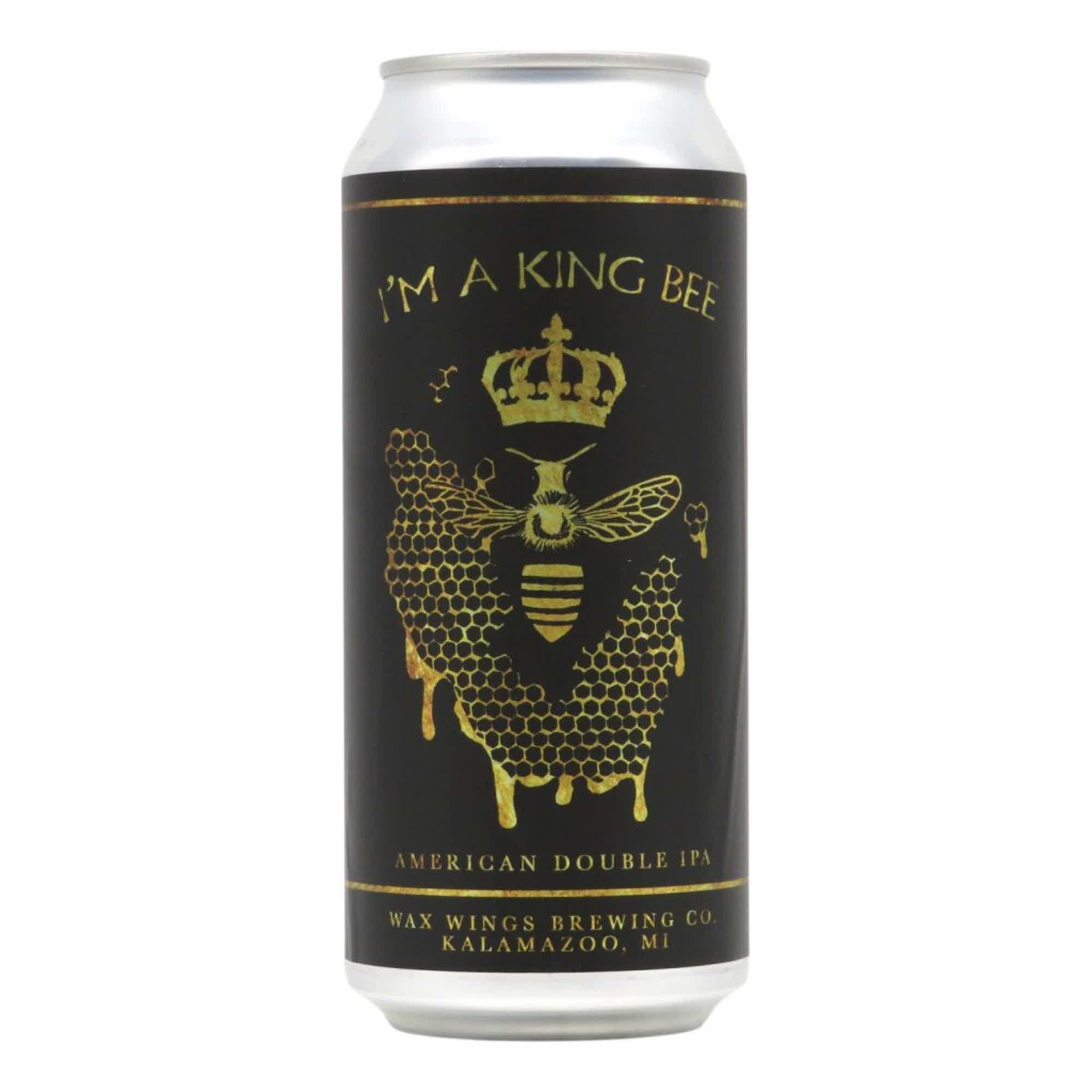 Wax Wings I'm A King Bee Double NEIPA 0,473l 9.5% 0.473L, Beer