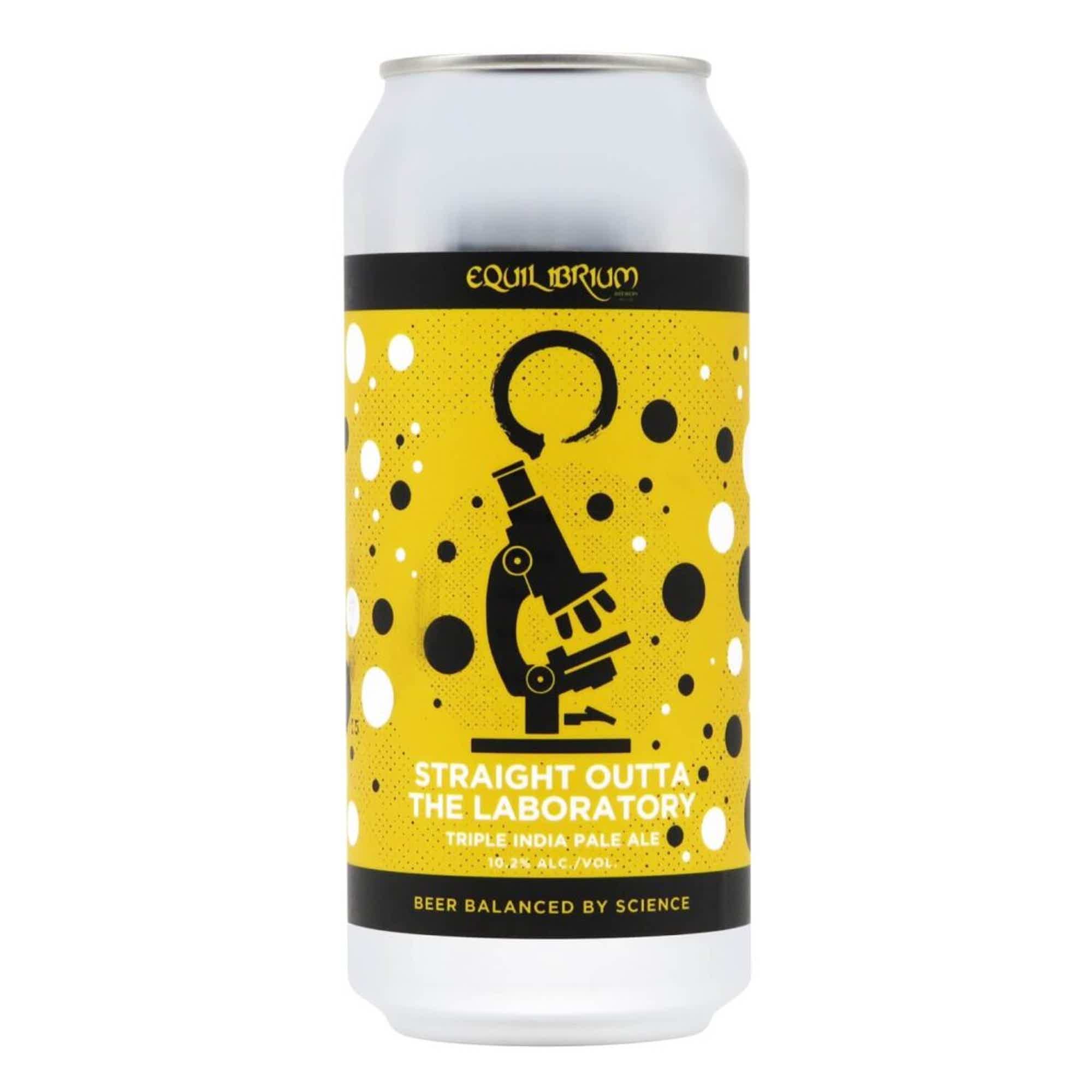 Equilibrium Straight Outta The Laboratory Triple New England IPA 0,473l 10.2% 0.473L, Beer