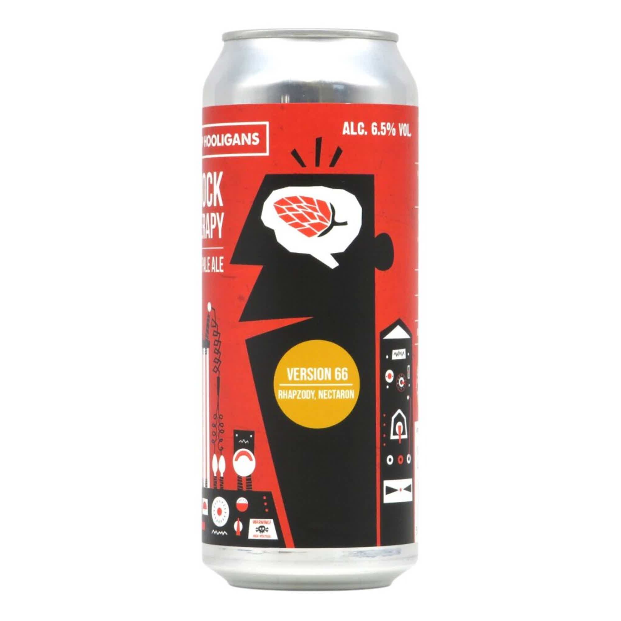 Hop Hooligans Shock Therapy v66 New England IPA 0,5l 6.5% 0.5L, Beer
