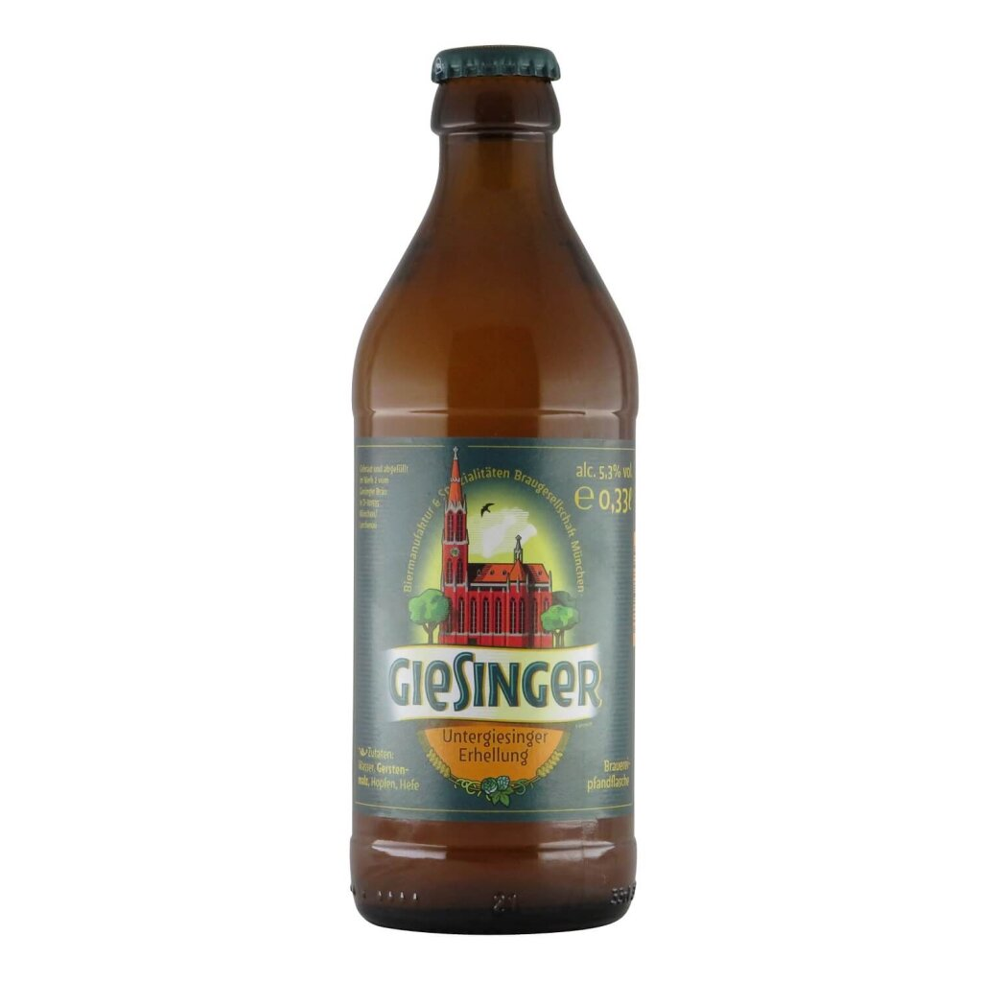 Giesinger Erhellung 0,33l 5.3% 0.33L, Beer