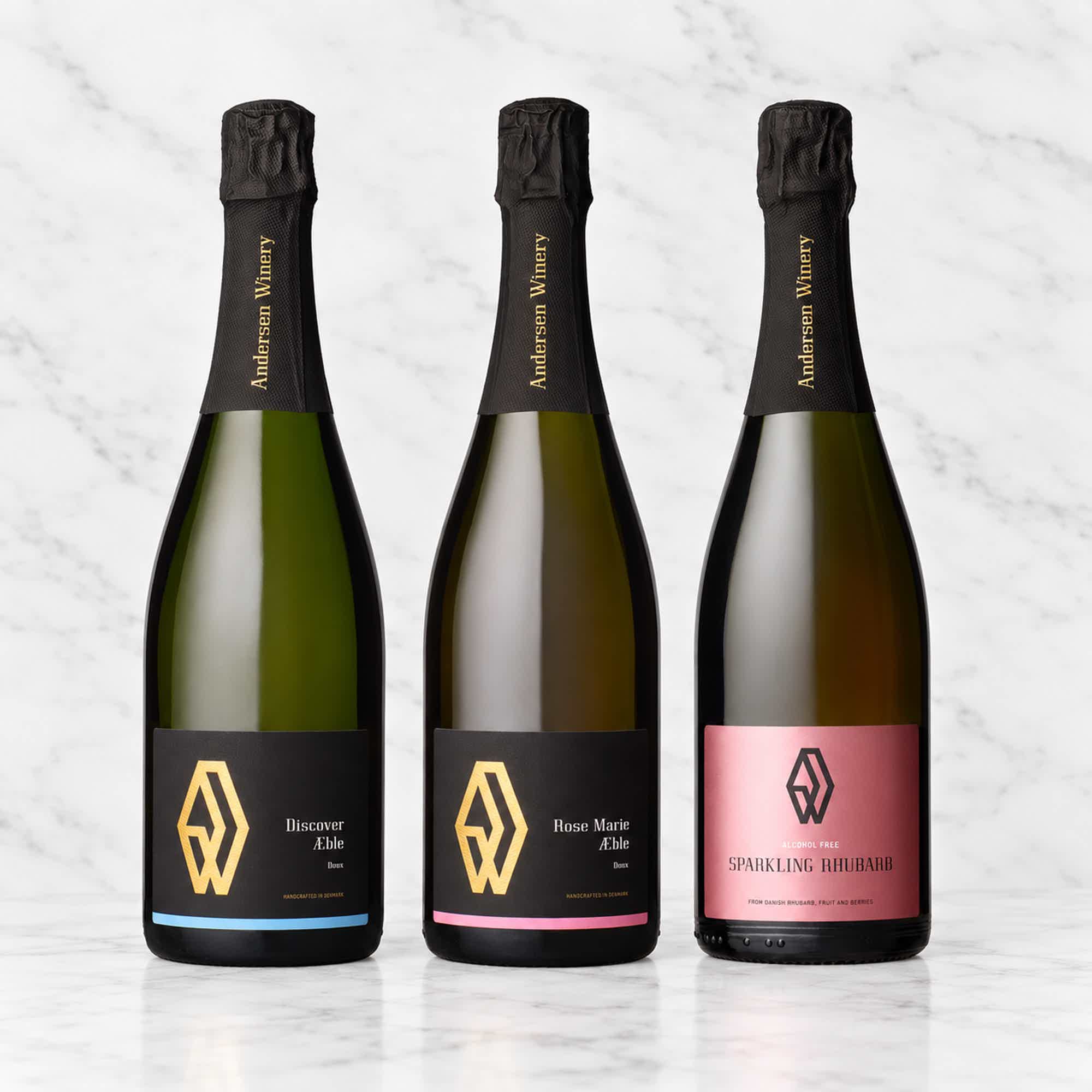 Low & Alcohol Free: Sparkling Rhubarb - Alcohol Free, Discover 2024, Rose Marie 2024 ØKO (110900)