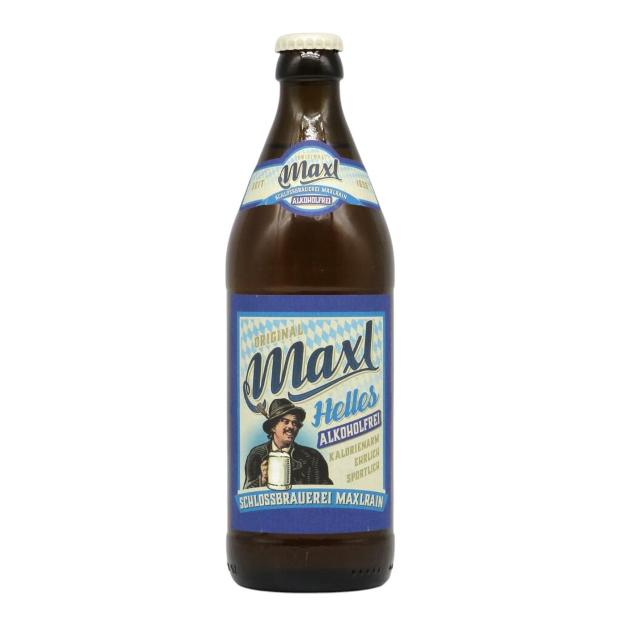Original Maxl Helles Alkoholfrei 0,5l 0.5% 0.5L, Beer