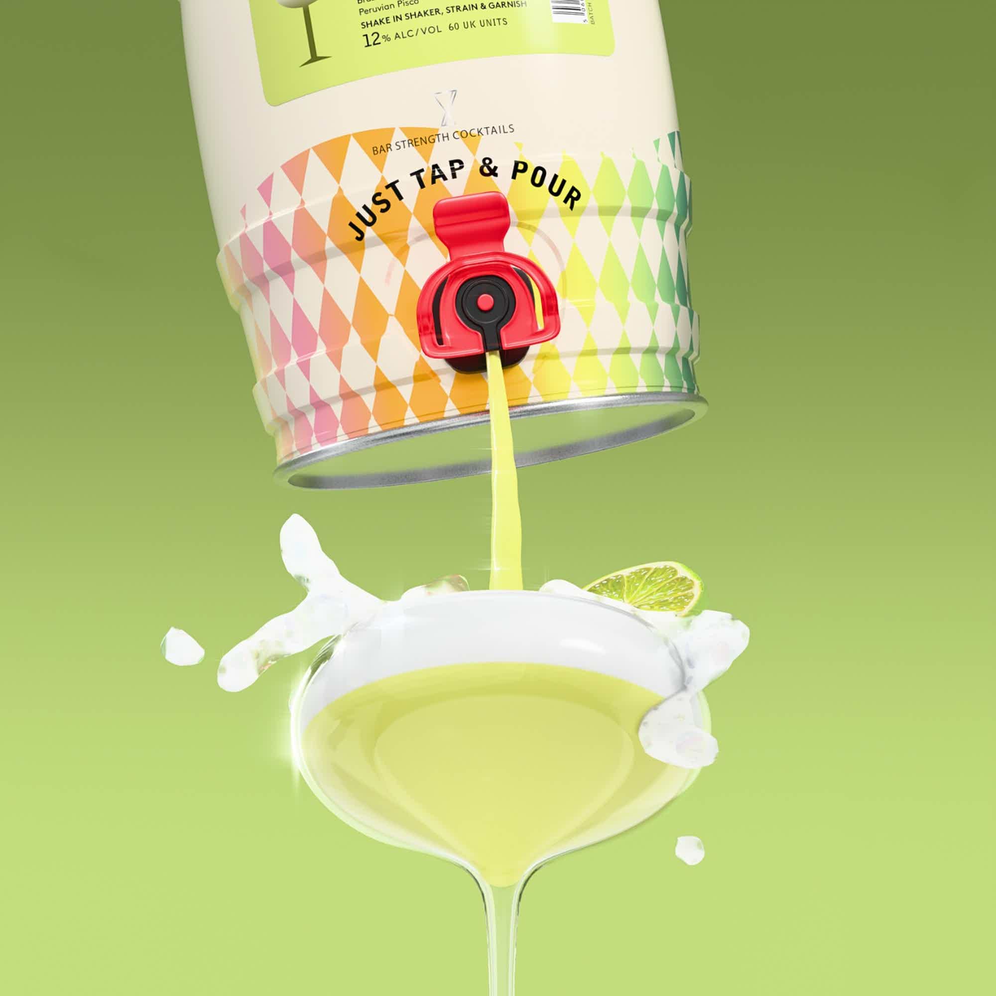 Pisco Sour 5L Party Keg 12.0% 5.0L, Spirits