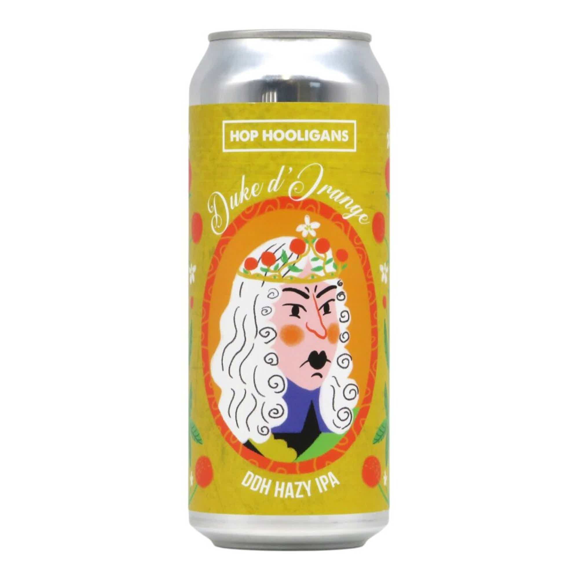 Hop Hooligans Duke d'Orange DDH Hazy IPA 0,5l 6.0% 0.5L, Beer