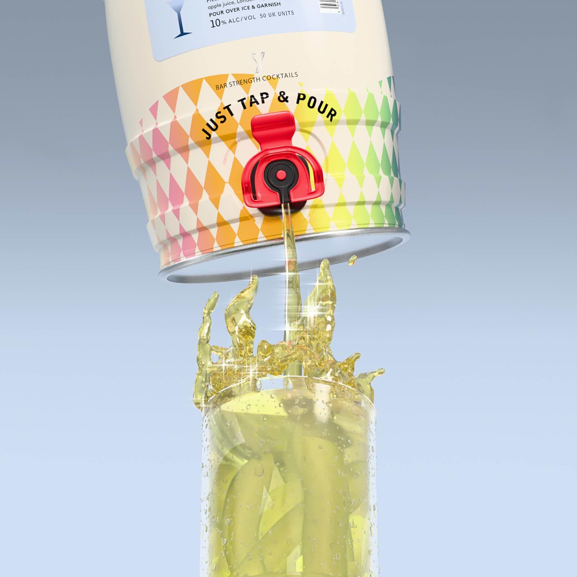 Gin Garden 5L Party Keg 10.0% 5.0L, Spirits