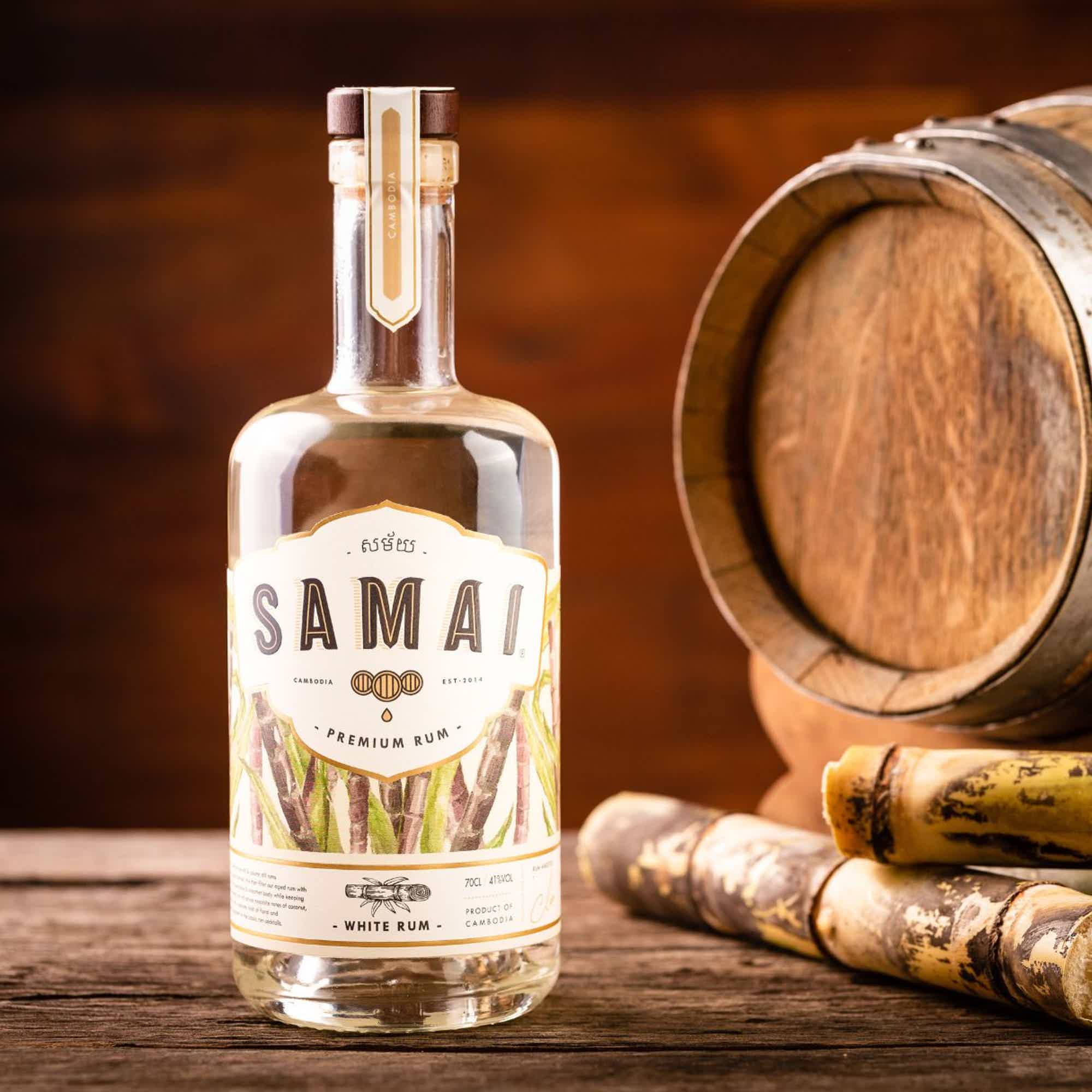 Samai White Rum 0,7l. 41.0% 0.7L, Spirits