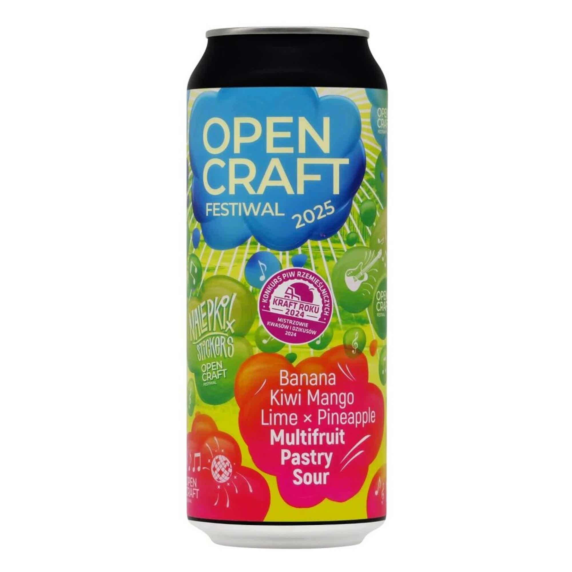 Nepomucen Open Craft 2025 Multifruit Pastry Sour 0,5l 5.2% 0.5L, Beer