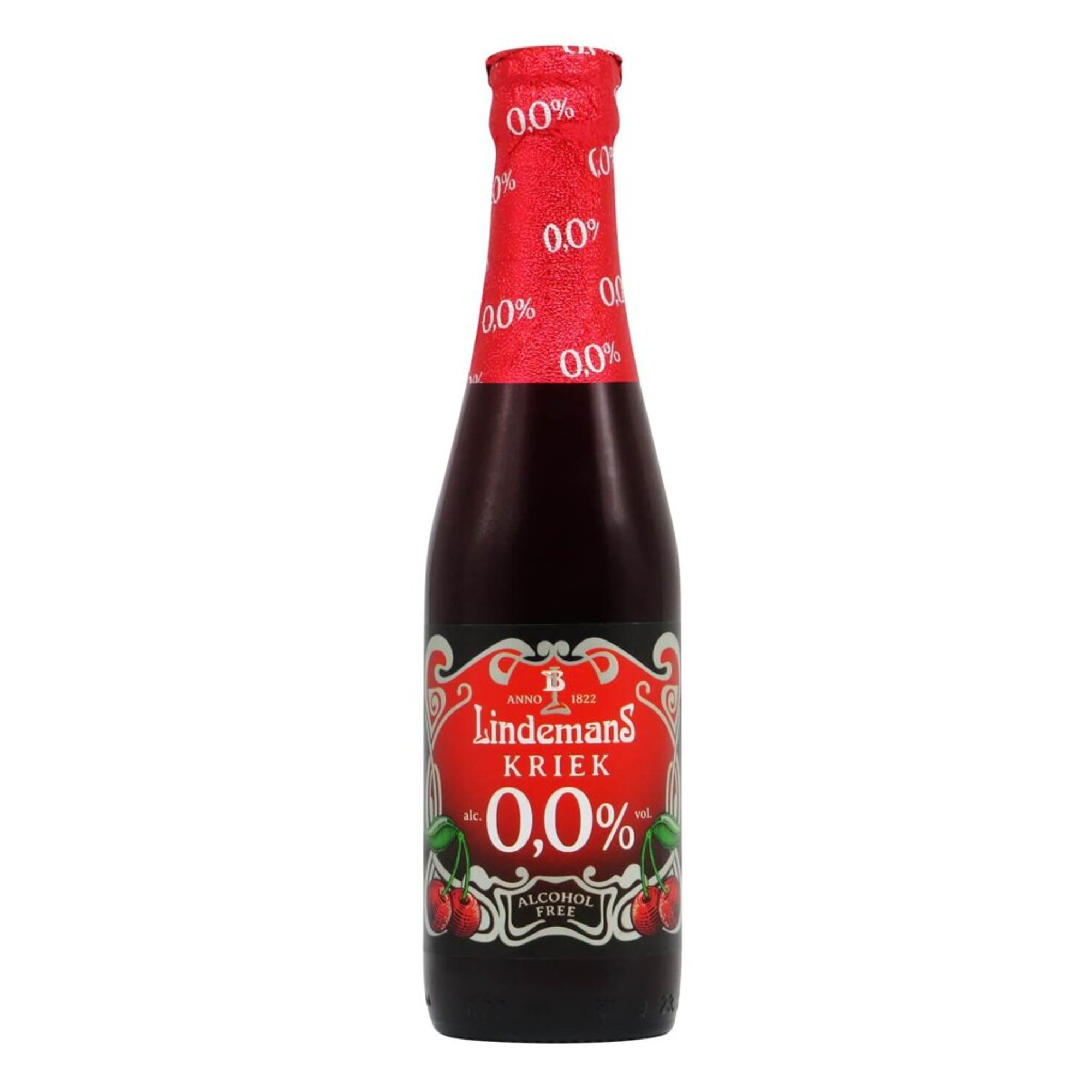 Lindemans - Kriek 0,0% Alkoholfreies Fruchtbier 0,25l 0.0% 0.25L, Beer