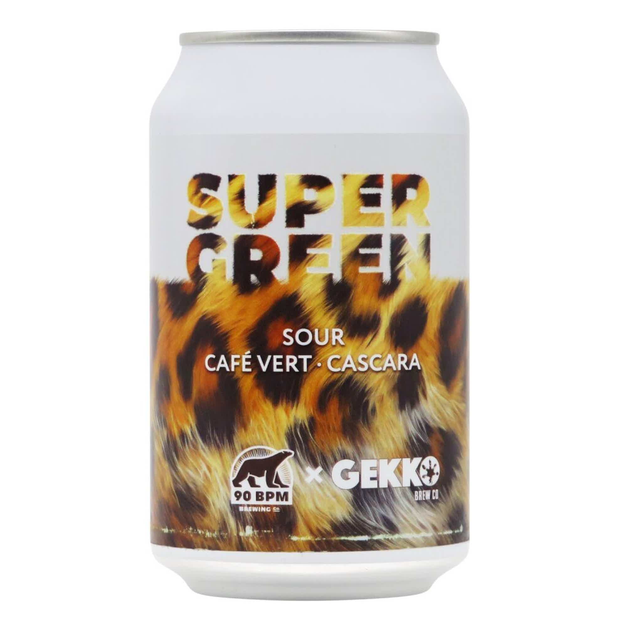 Gekko/90BPM Super Green Sour 0,33l 5.5% 0.33L, Beer