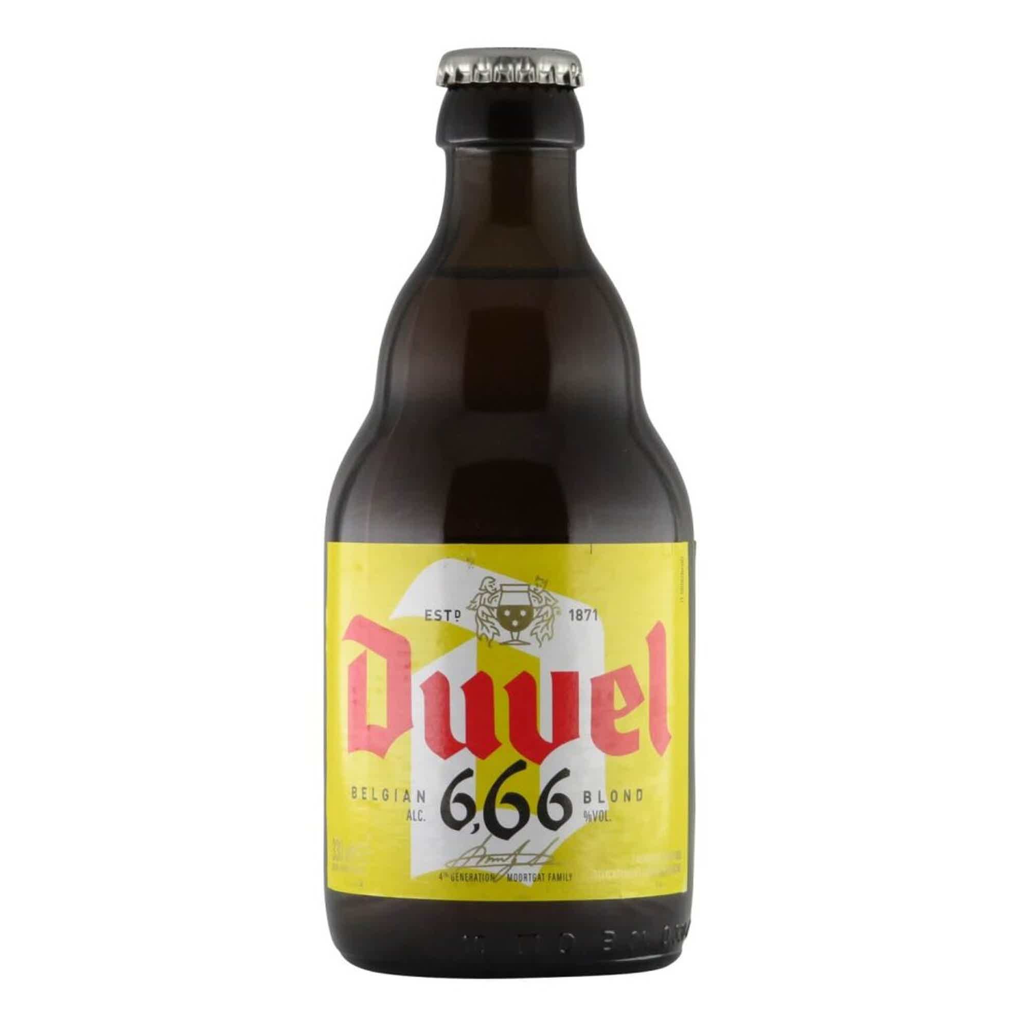 Duvel 6,66 Belgian Blond 0,33l 6.6% 0.33L, Beer