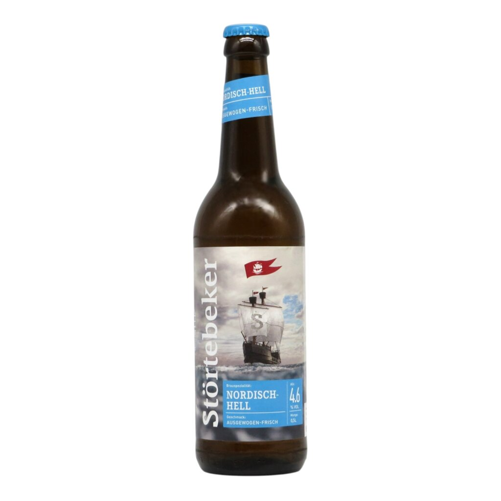 Störtebeker BIO Nordisch-Hell 0,5l 4.6% 0.5L, Beer