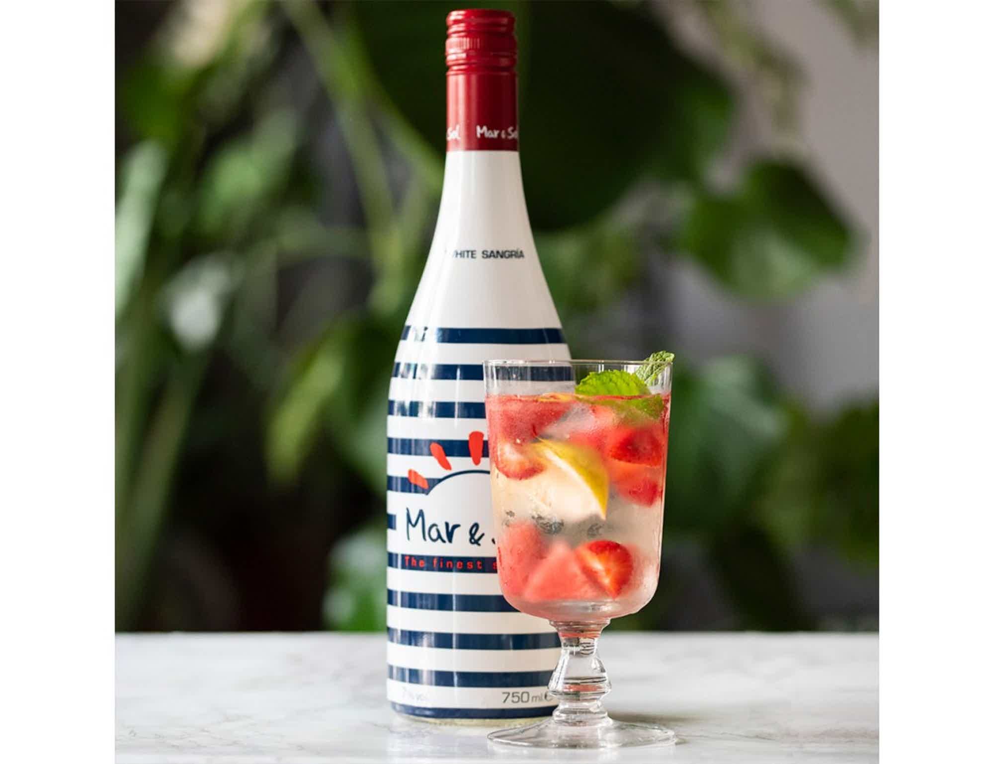 Mar & Sol Sangria white 7.0% 0.75L, Wine