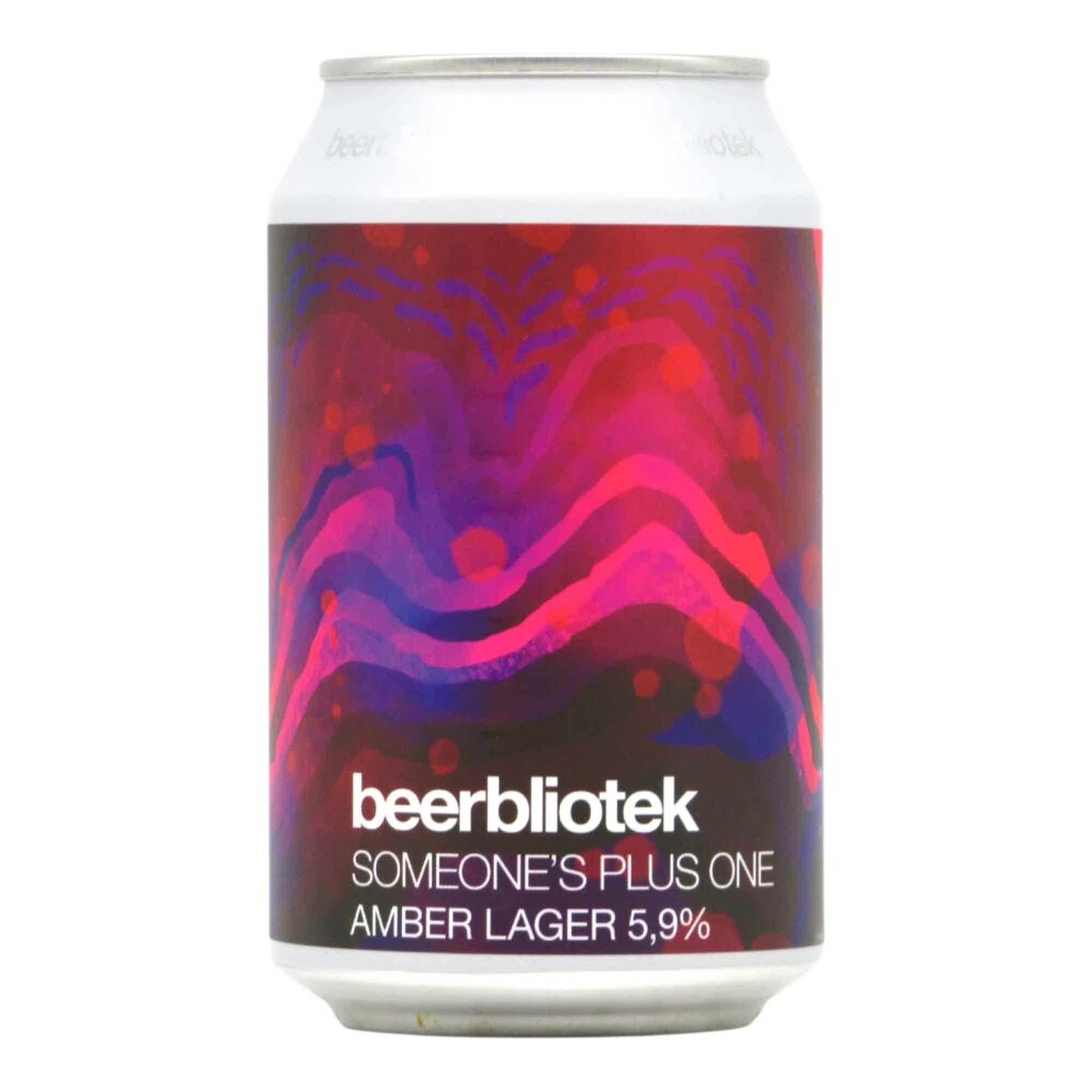 Beerbliotek Someone's Plus One Amber Lager 0,33l 5.9% 0.33L, Beer