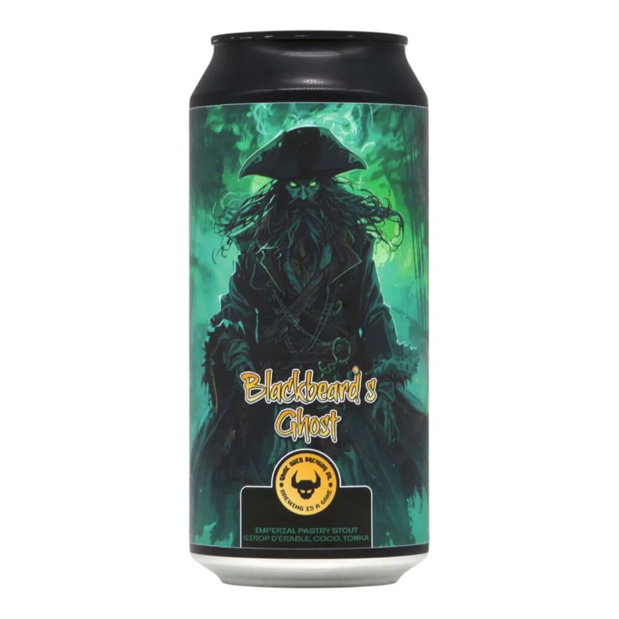 Game Over Blackbeard's Ghost Imperial Pastry Stout 0,44l 10.0% 0.44L, Beer