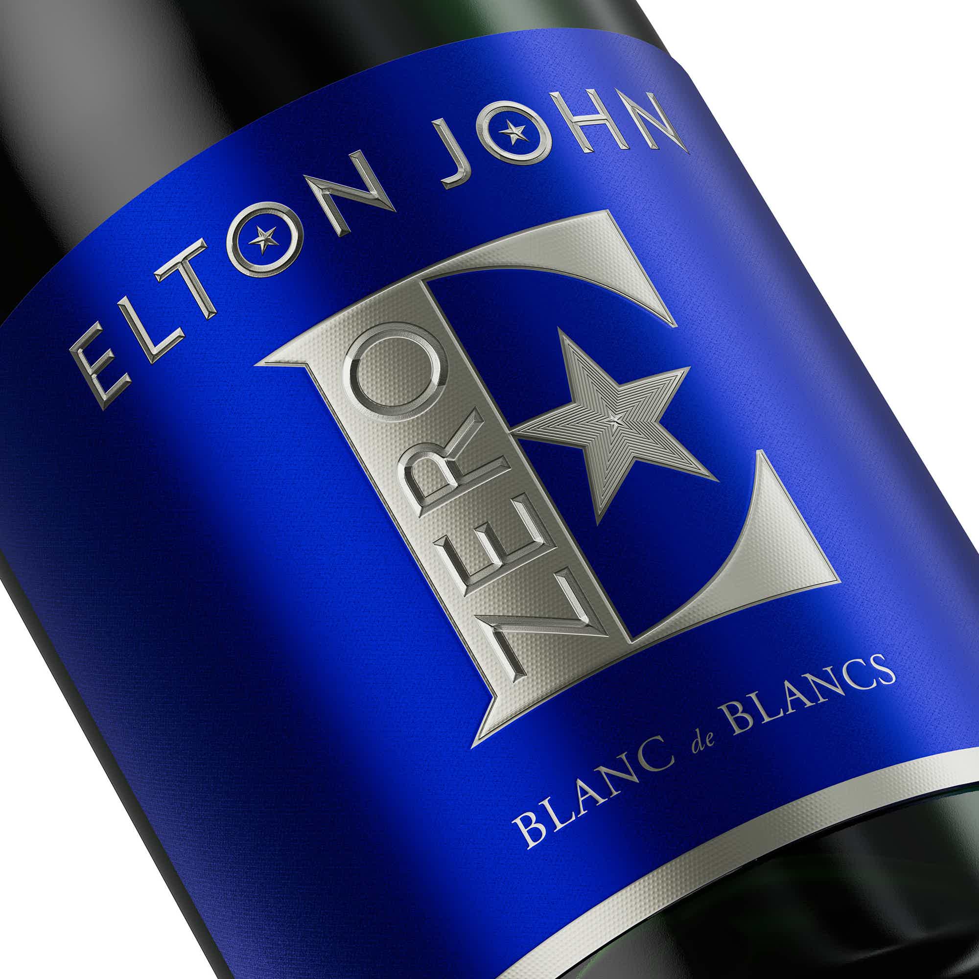 Elton John Zero Sparkling Blanc de Blancs 0,0% 75 cl 0.0% 0.75L, Non alcohol