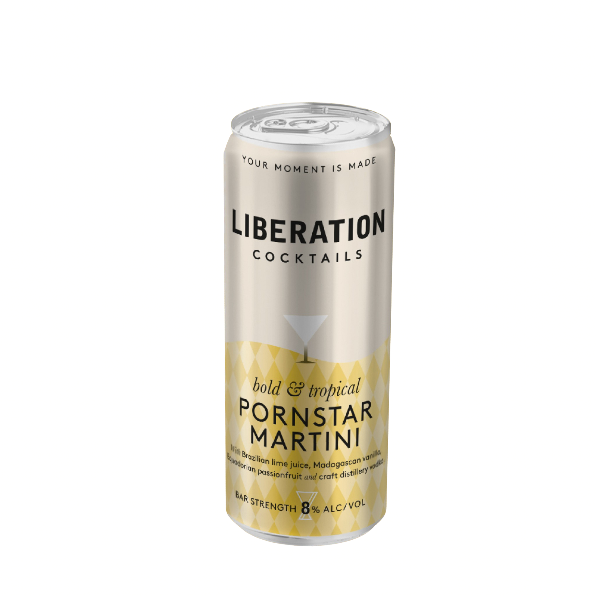 Liberation Pornstar Martini 8.0% 0.2L, Spirits