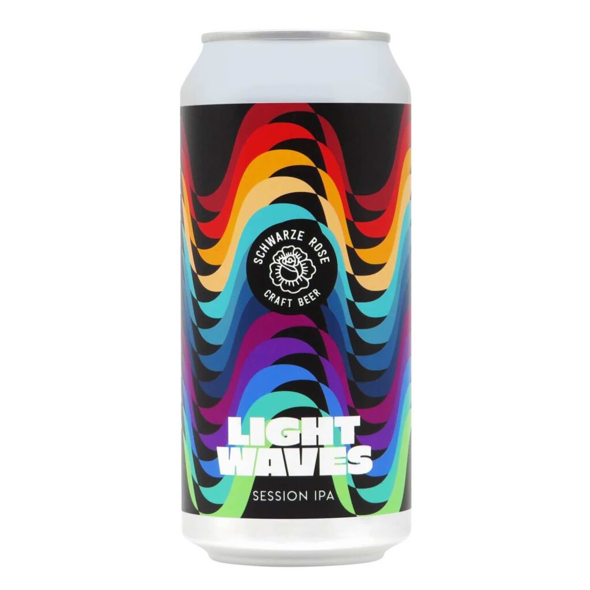 Schwarze Rose Light Waves Session IPA 0,44l 3.6% 0.44L, Beer