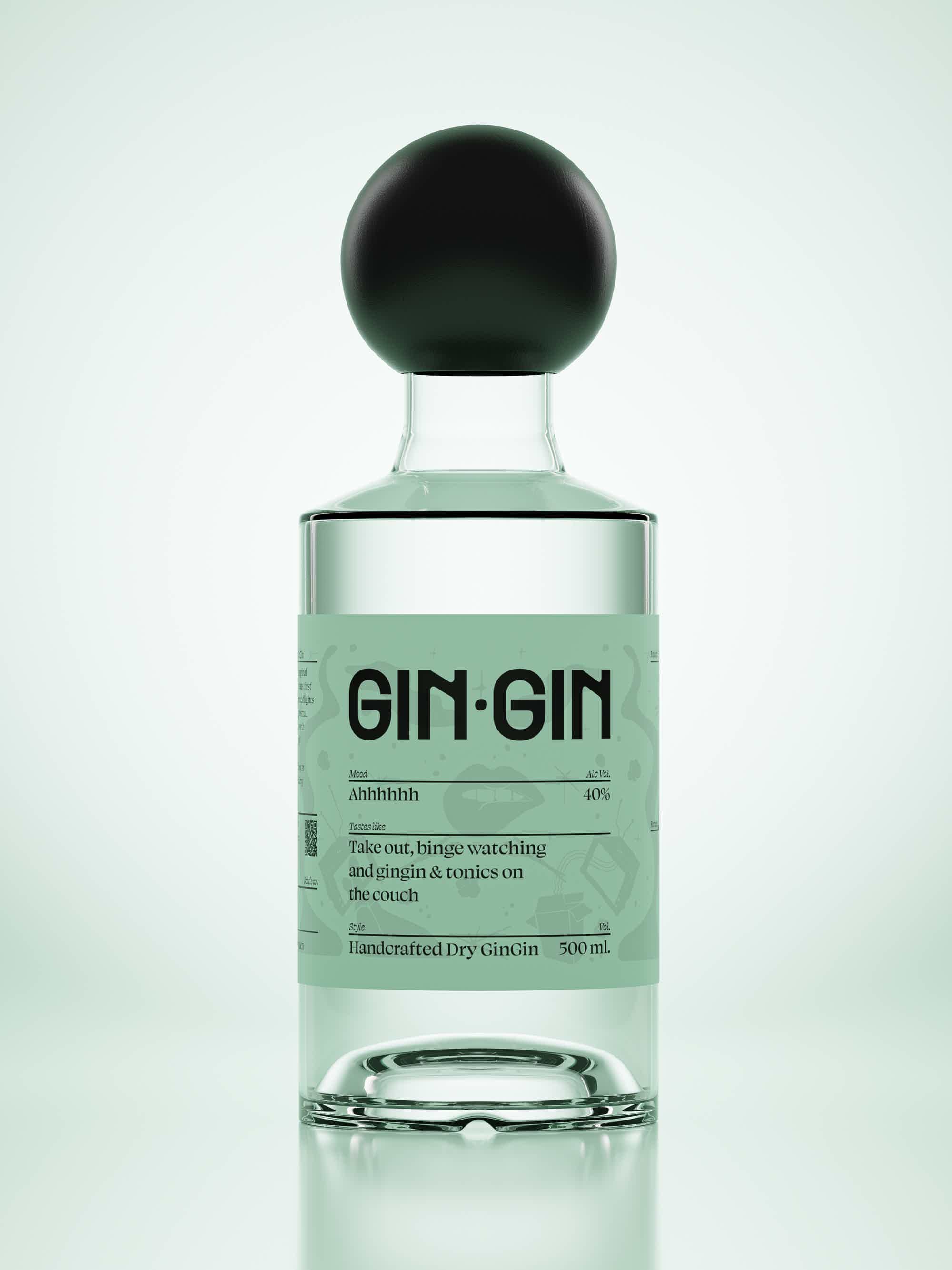 GinGin - Dry GinGin 40.0% 0.5L, Spirits