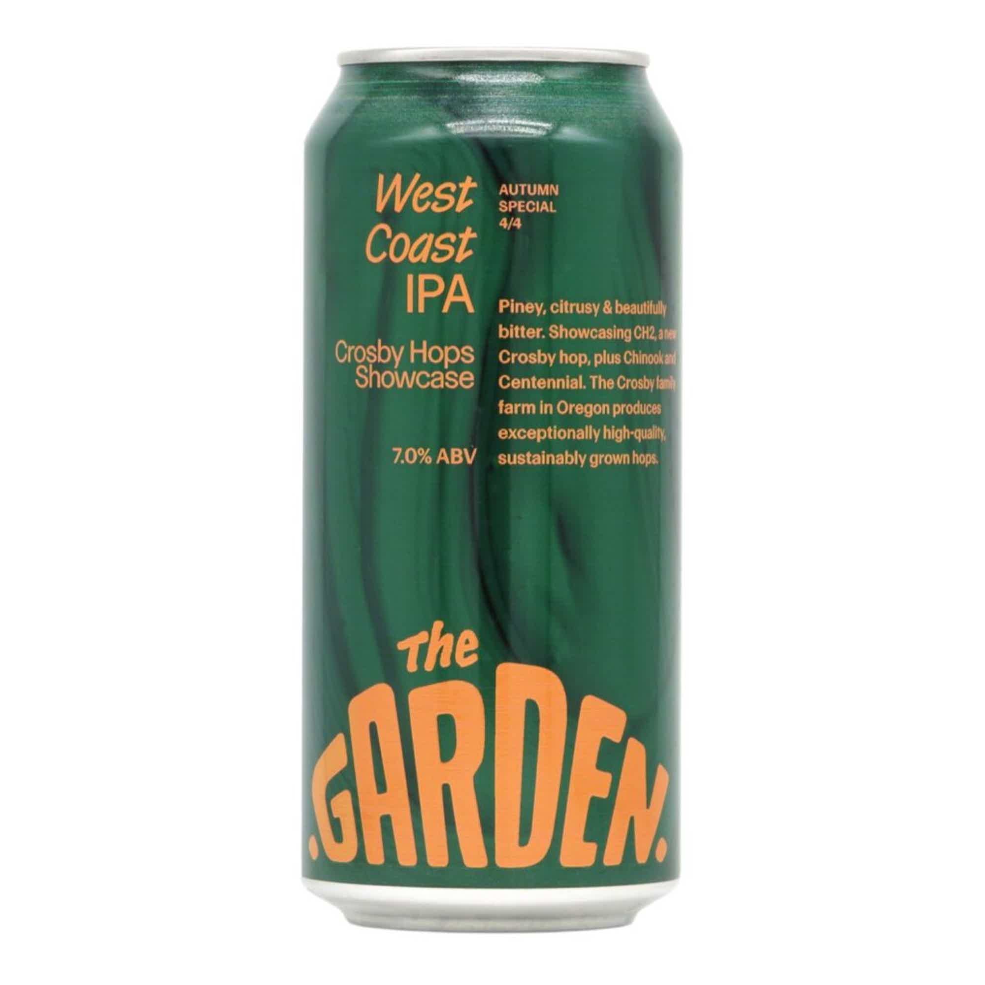 The Garden Brewery West Coast IPA - Crosby Hops Showcase 0,44l 7.0% 0.44L, Beer