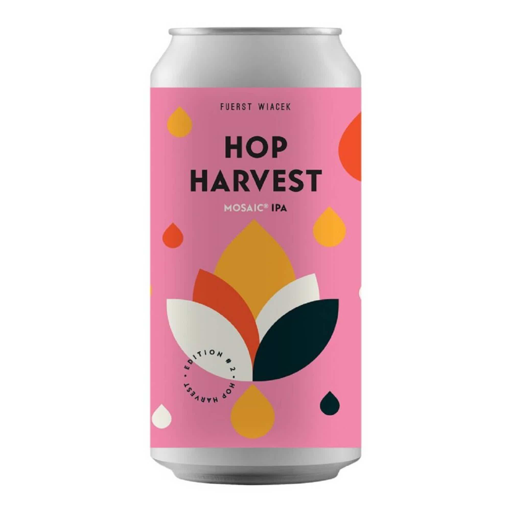 Fuerst Wiacek Hop Harvest Mosaic DDH IPA (NEW BATCH 25) 0,44l 6.8% 0.44L, Beer