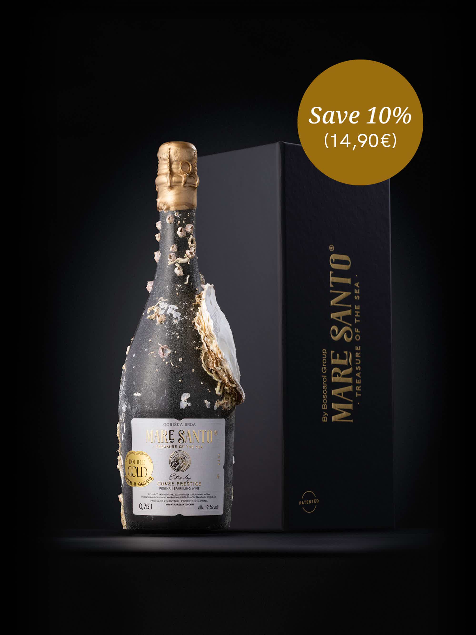 Mare Santo Sparkling wine Cuveé Prestige 12.0% 0.75L, Sparkling Wine