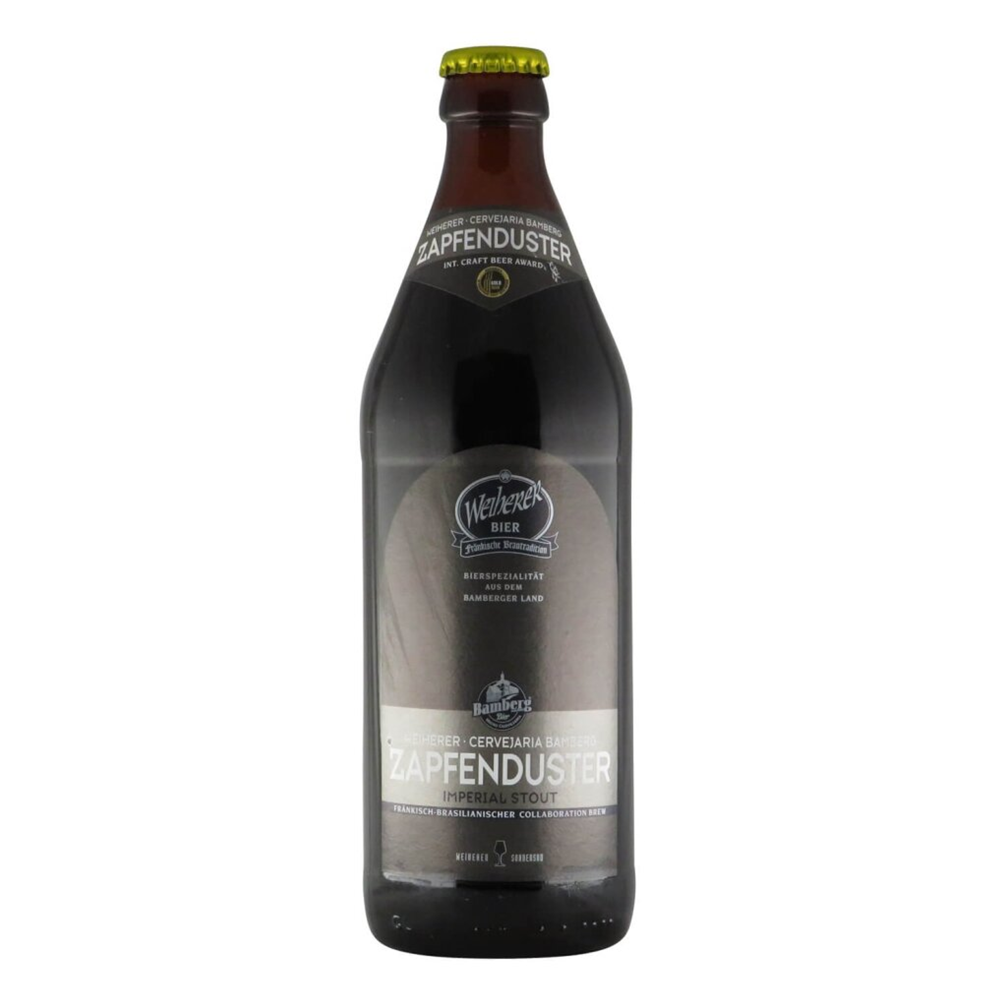 Weiherer/Cervejaria Bamberg Zapfenduster Imperial Stout 0,5l 8.5% 0.5L, Beer