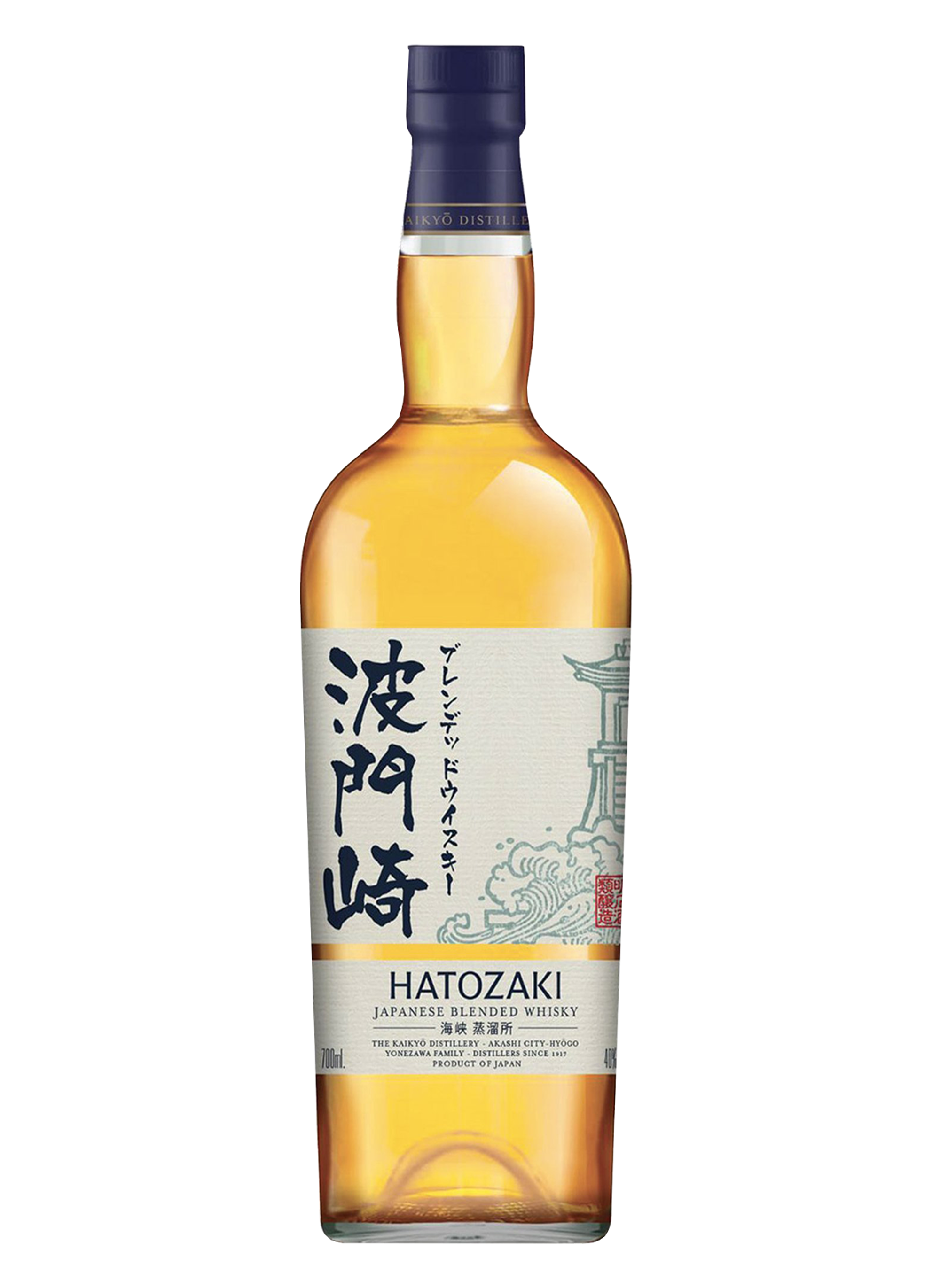 Hatozaki Blended Whisky 40.0% 0.7L, Spirits