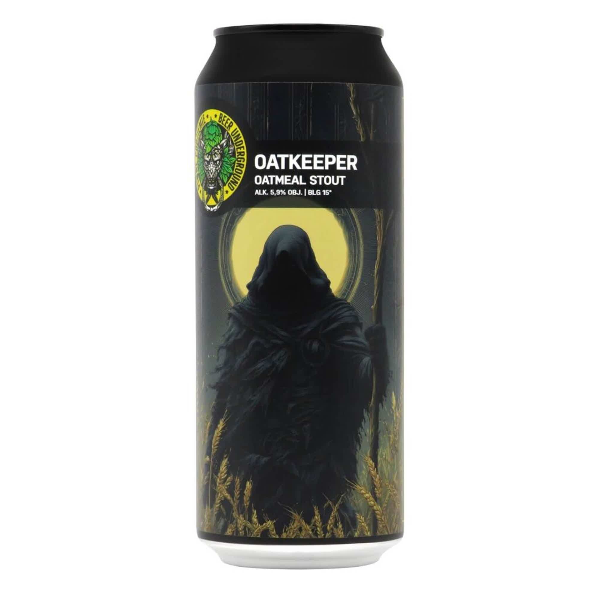 Beer Underground Oatkeeper Oatmeal Stout 0,5l 5.9% 0.5L, Beer