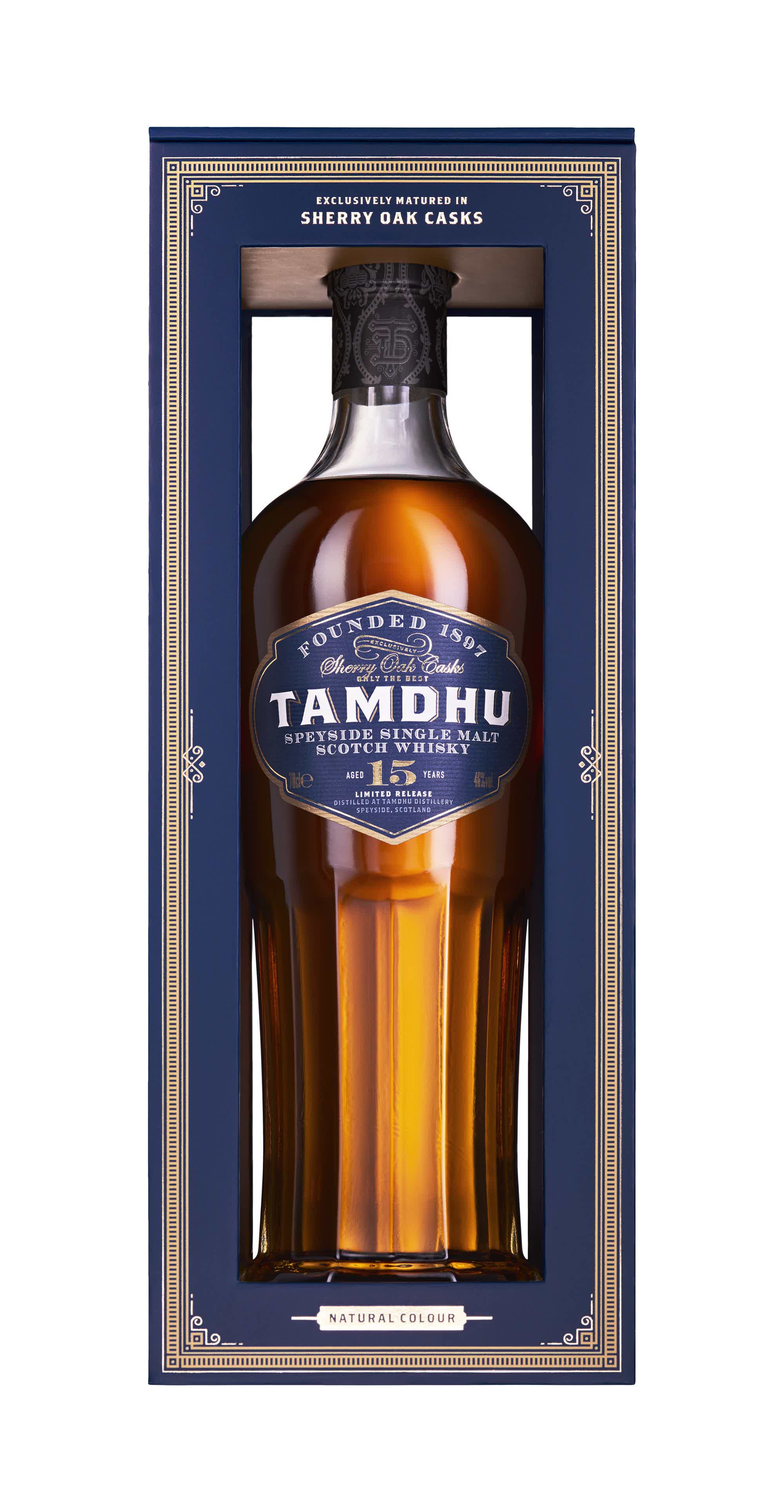 TAMDHU SINGLE MALT 15YO 46.0% 0.7L, Spirits