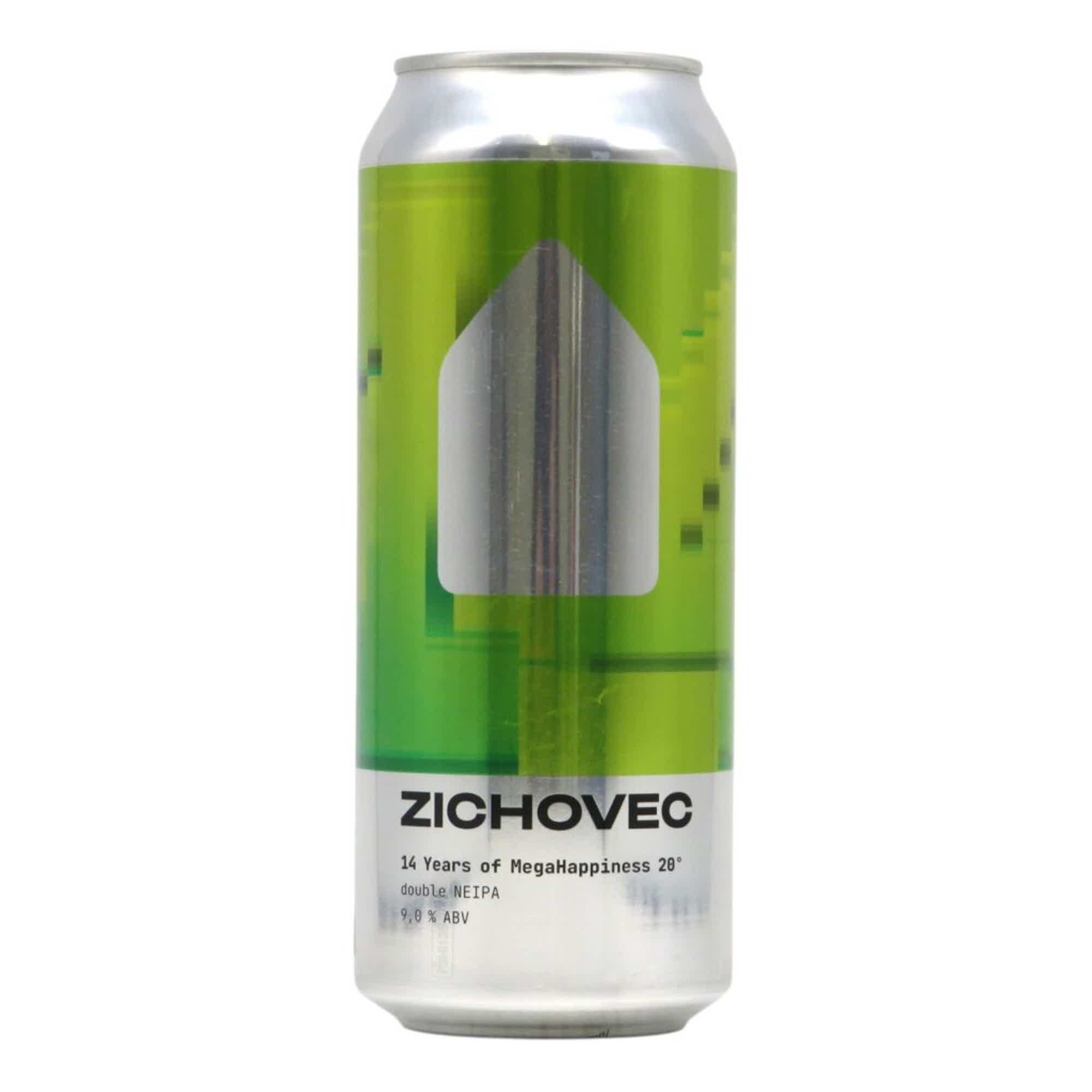 Zichovec 14 Years of MegaHappiness 20 Double NEIPA 0,5l 9.0% 0.5L, Beer