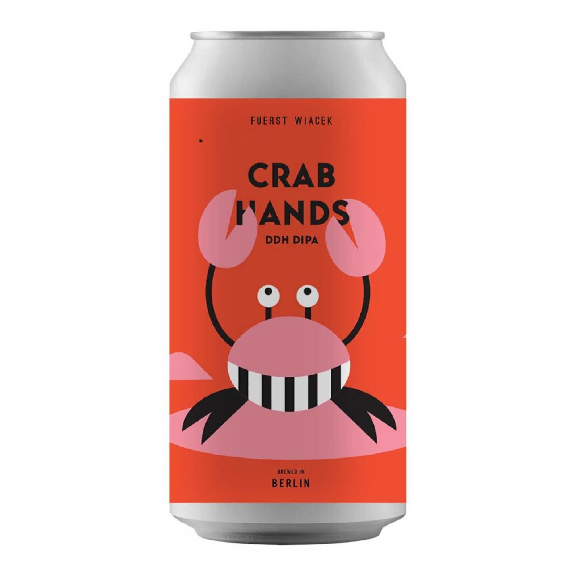 Fuerst Wiacek x Soma Crab Hands DDH DIPA (NEW BATCH 25) 0,44l 8.0% 0.44L, Beer