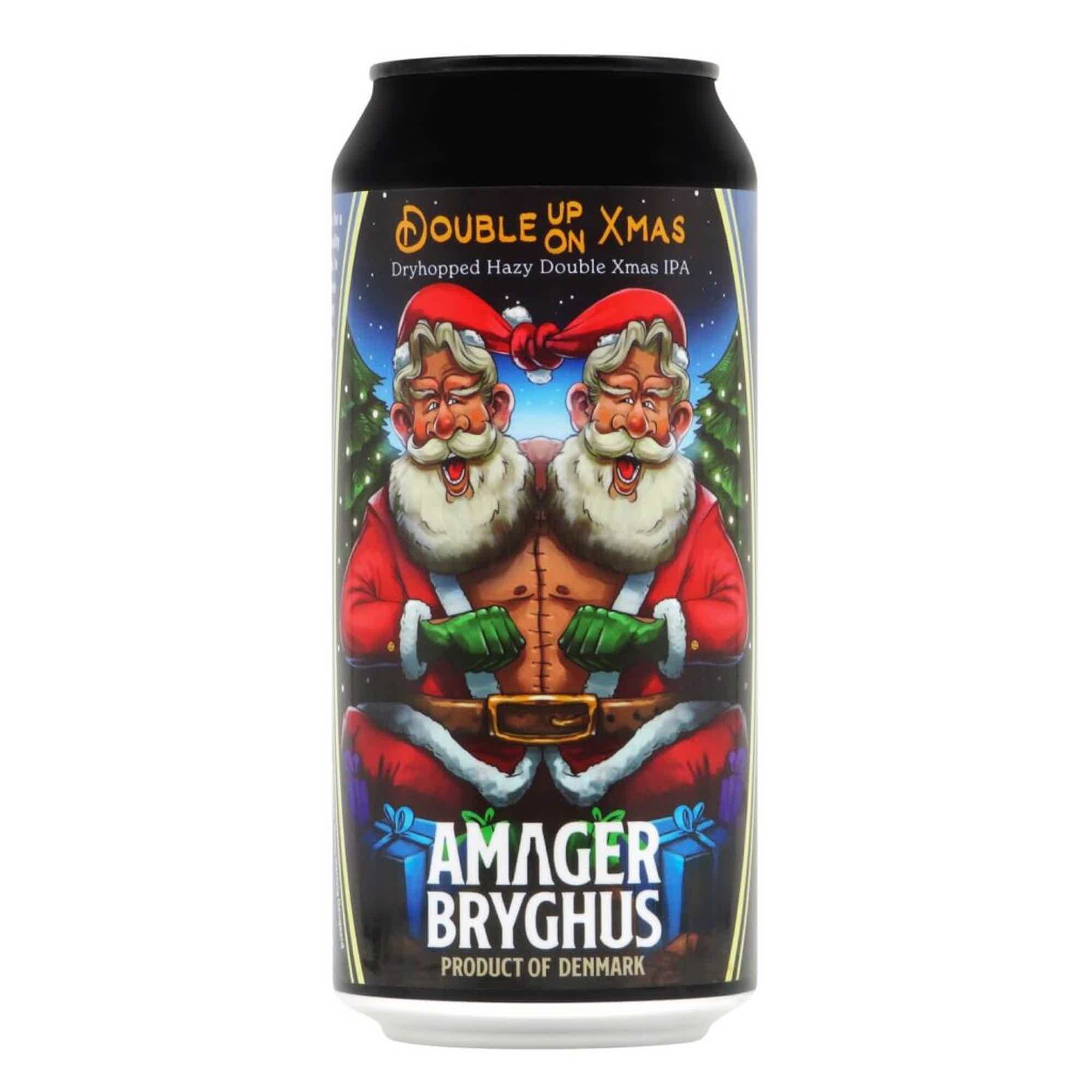 Amager Double Up on Xmas Imperial Xmas IPA 0,44l 9.0% 0.44L, Beer