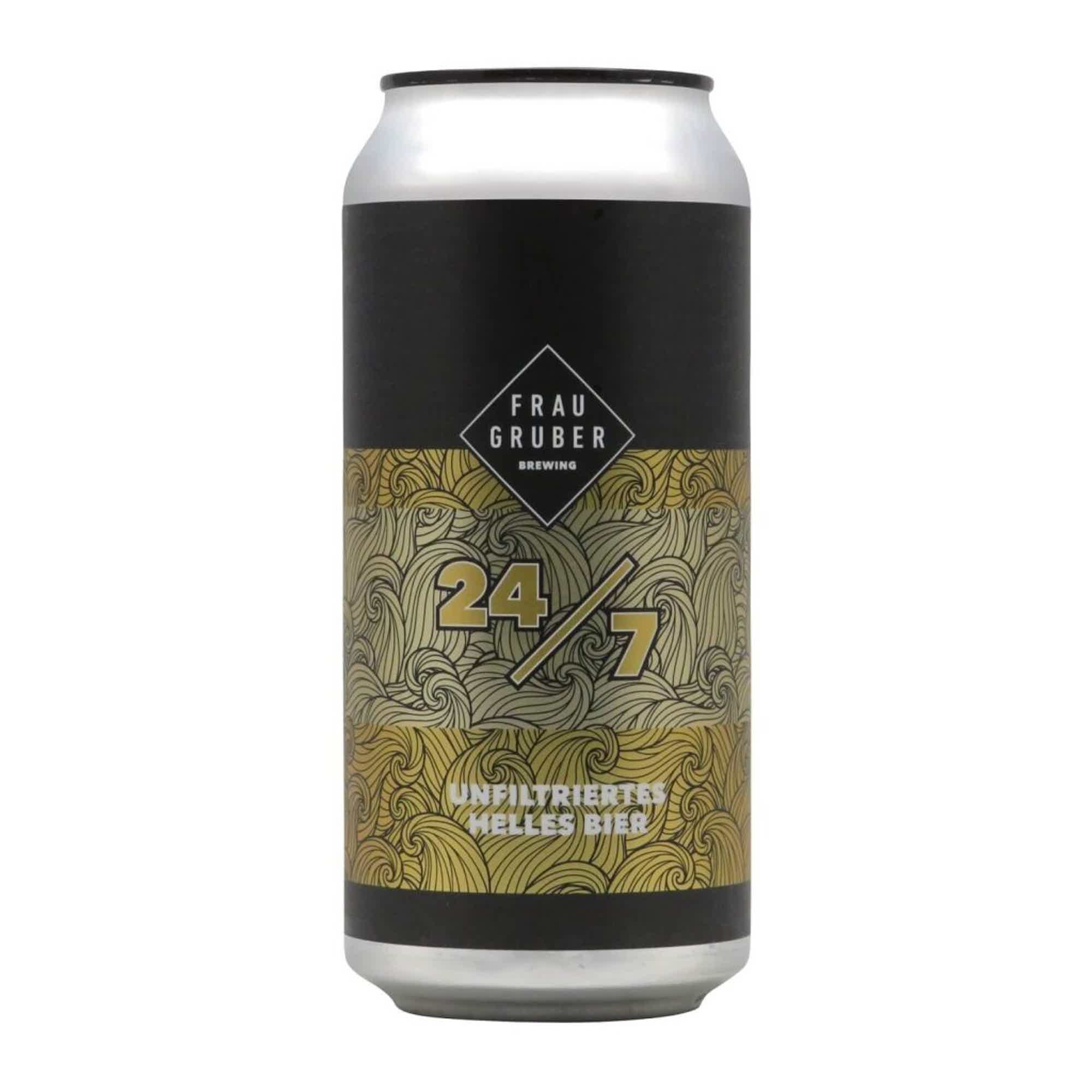 FrauGruber 24/7 Helles 0,44l 5.1% 0.44L, Beer
