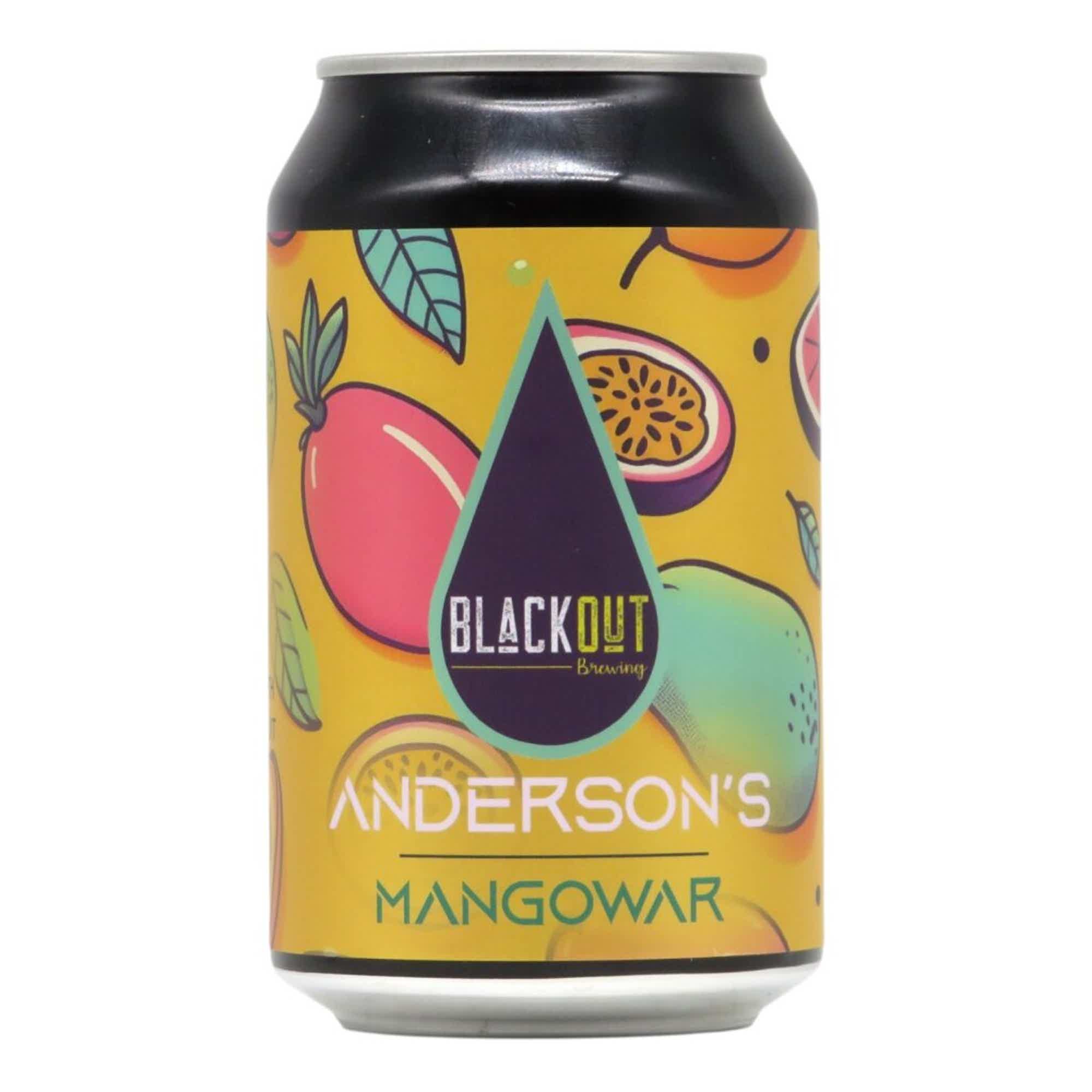 Anderson's/Blackout Brewing Mangowar Tropical Sour Ale 0,33l 5.9% 0.33L, Beer