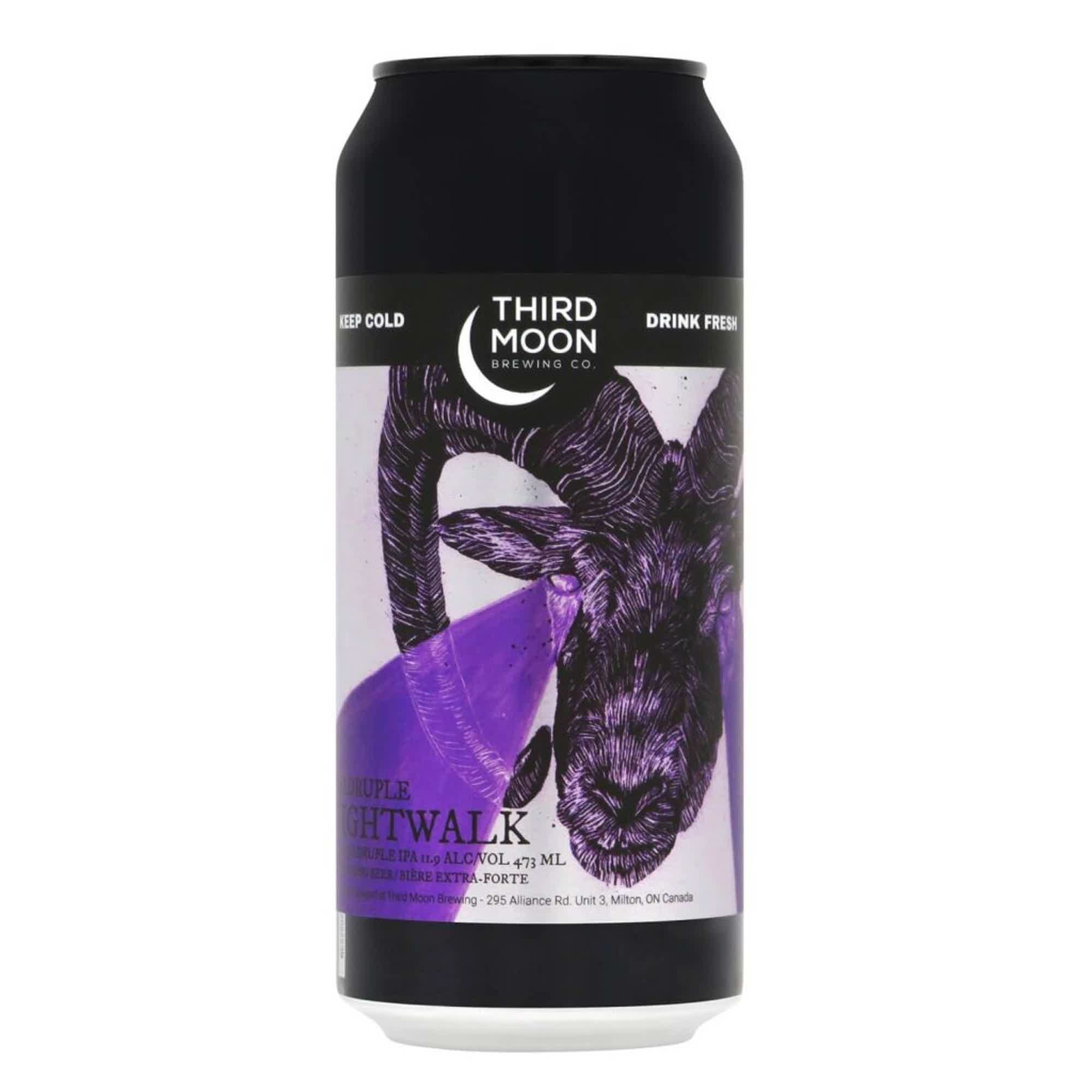 Third Moon Quadruple Nightwalk Quadruple IPA 0,473l 11.9% 0.473L, Beer