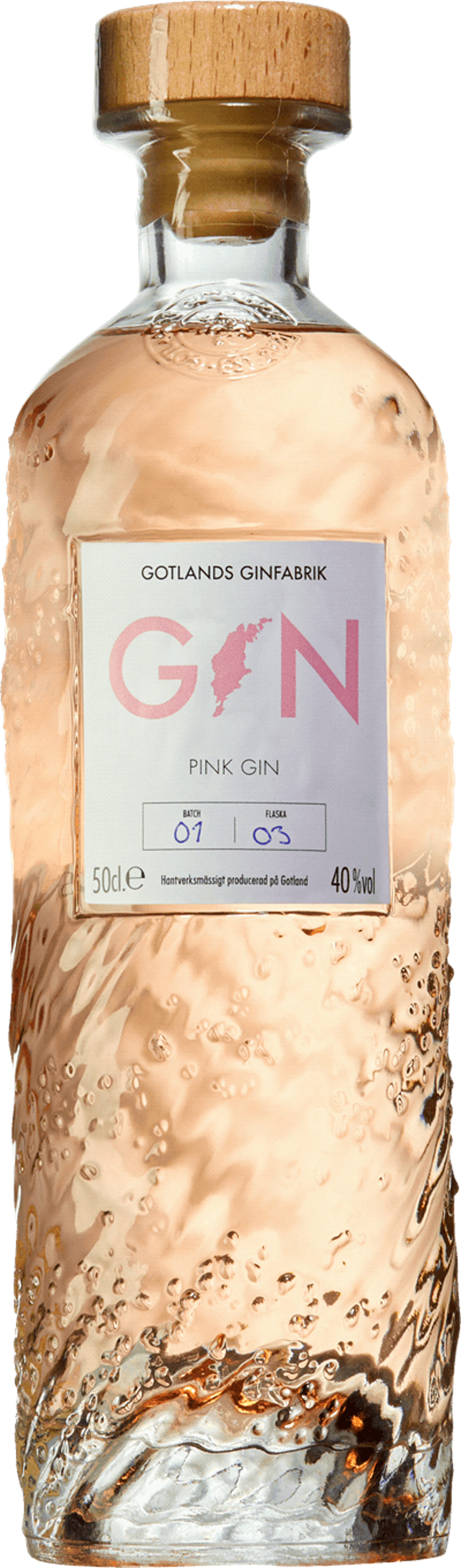Gotlands Gin Fabrik Pink Gin 40.0% 0.5L, Spirits