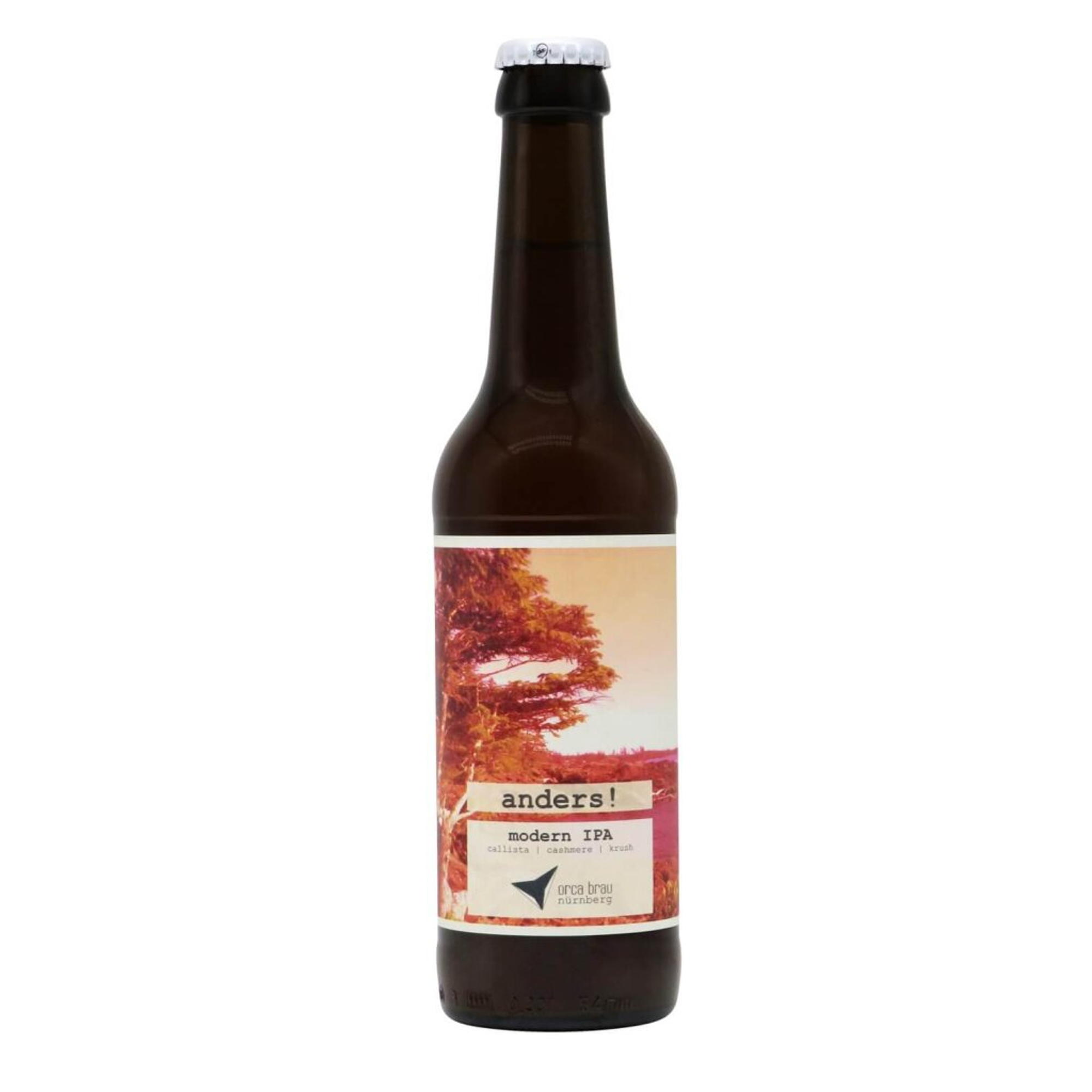 Orca Brau Anders! Modern IPA Cashmere, Callista & Krush 0,33l 6.4% 0.33L, Beer
