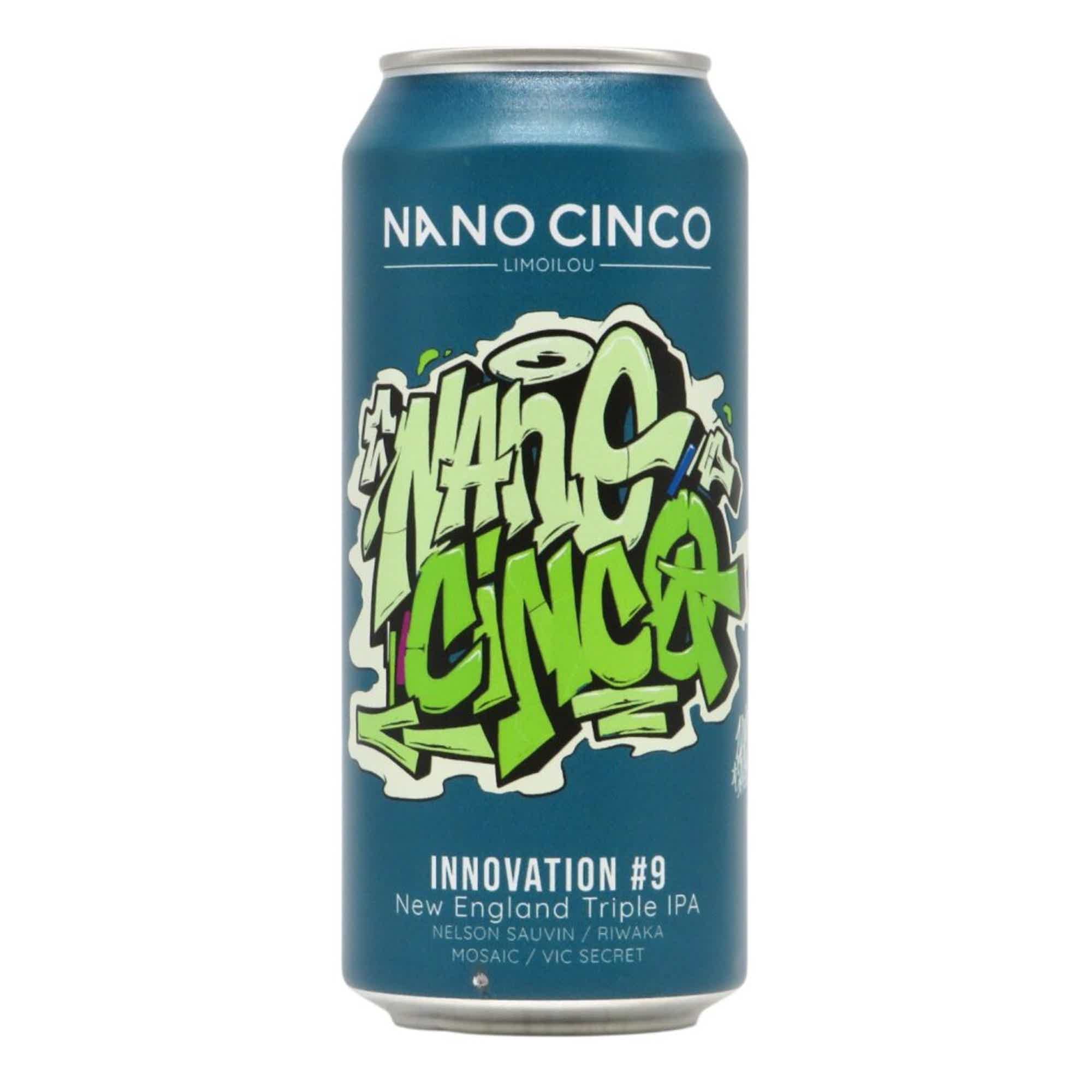 Nano Cinco Innovation #9 Triple NEIPA 0,473l 9.6% 0.473L, Beer