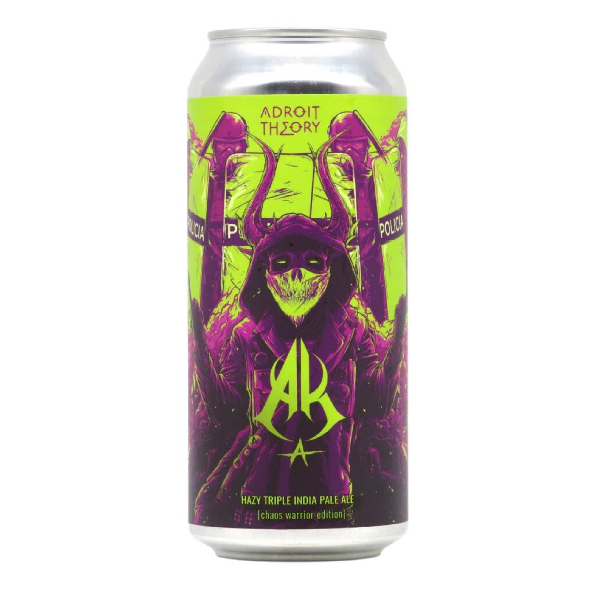 Adroit Theory AK [Chaos Warrior Edition] Triple NEIPA 0,473l 10.0% 0.473L, Beer