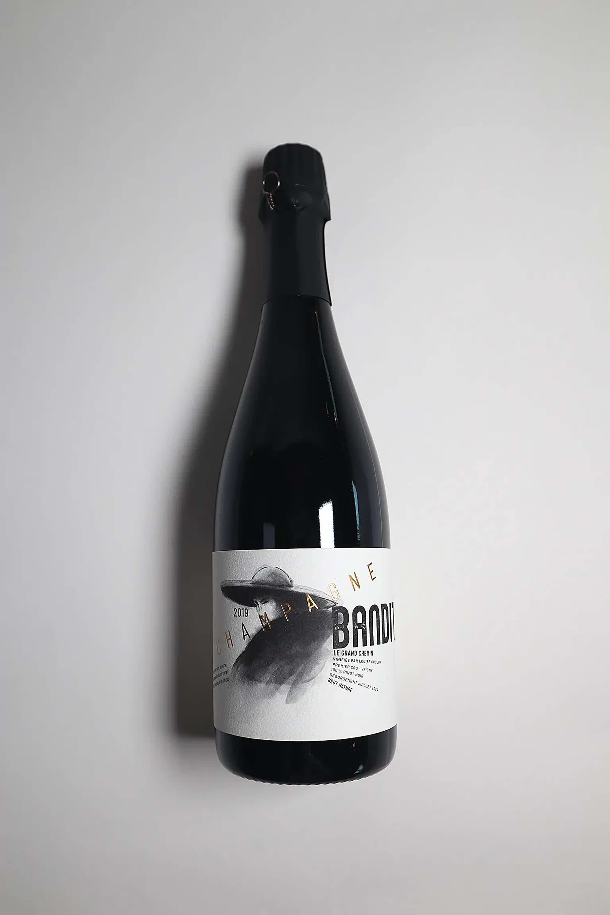 Roger Coulon Bandite 1:er Cru Le Grand Chemin 2019 12.0% 0.75L, Sparkling Wine