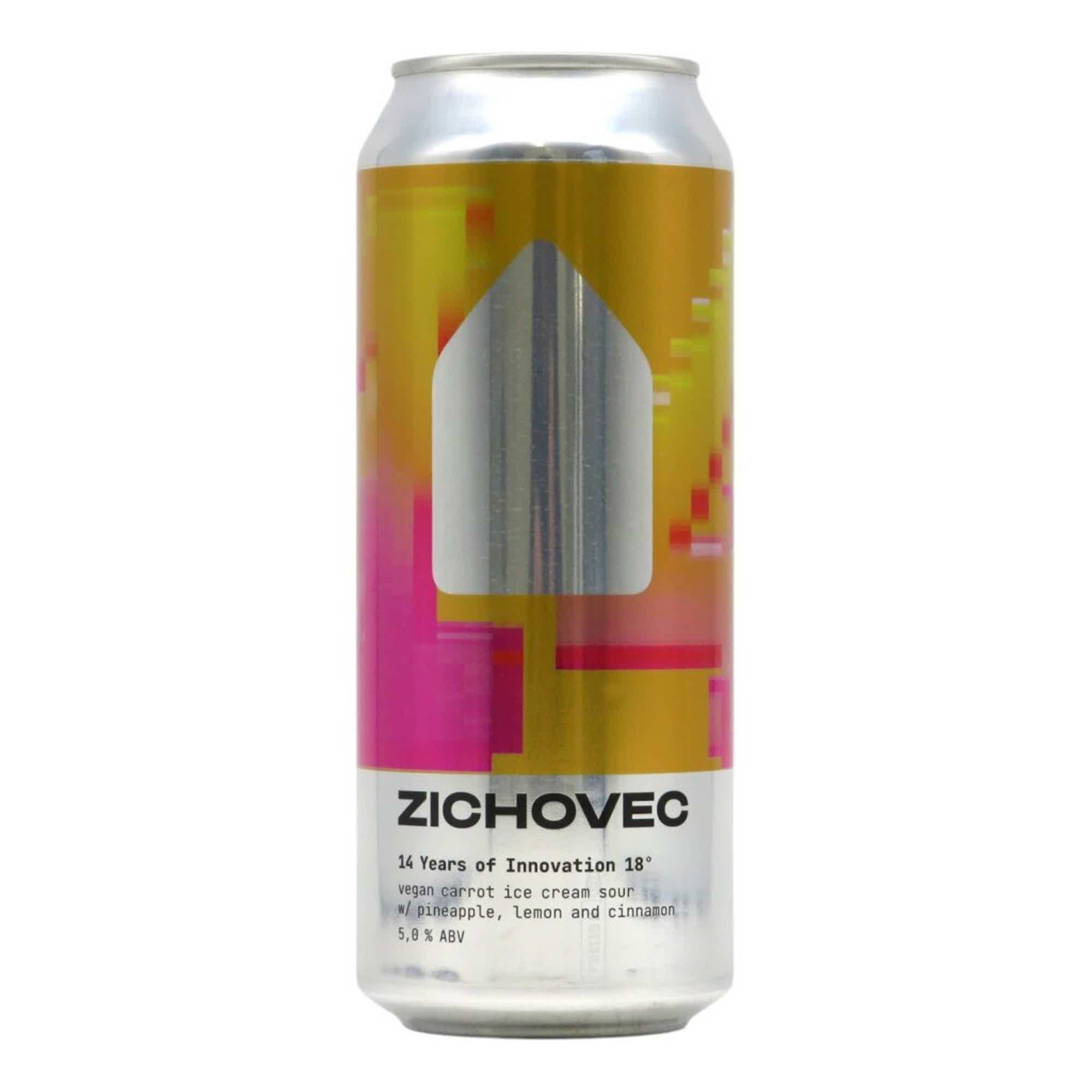 Zichovec 14 Years of Innovation 18 Vegan Carrot Ice Cream Sour 0,5l 5.0% 0.5L, Beer