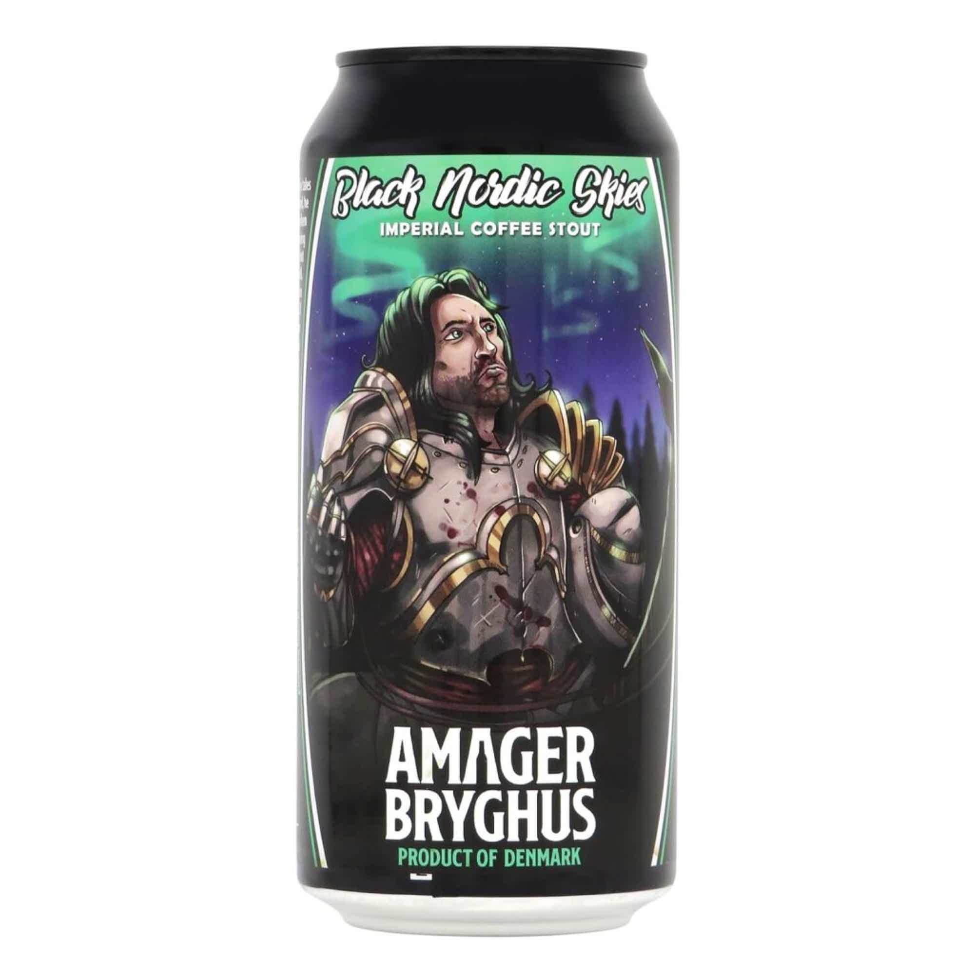 Amager Black Nordic Skies Imperial Coffee Stout 0,44l 10.0% 0.44L, Beer