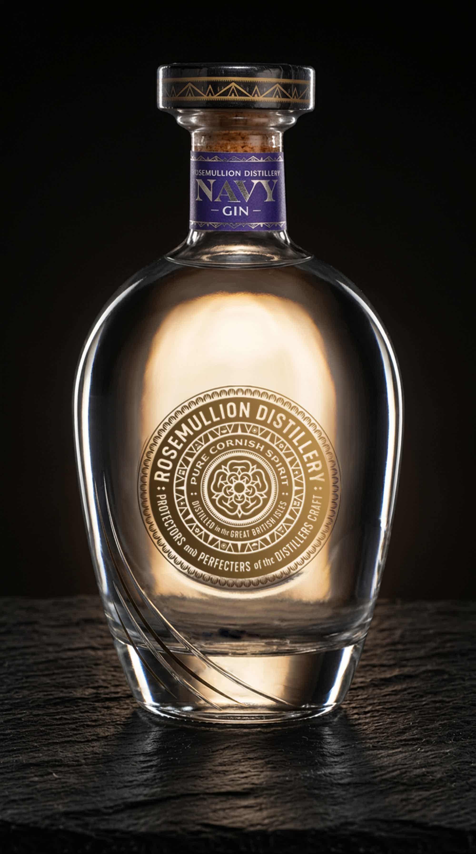 Rosemullion Navy Gin 57.0% 0.7L, Spirits