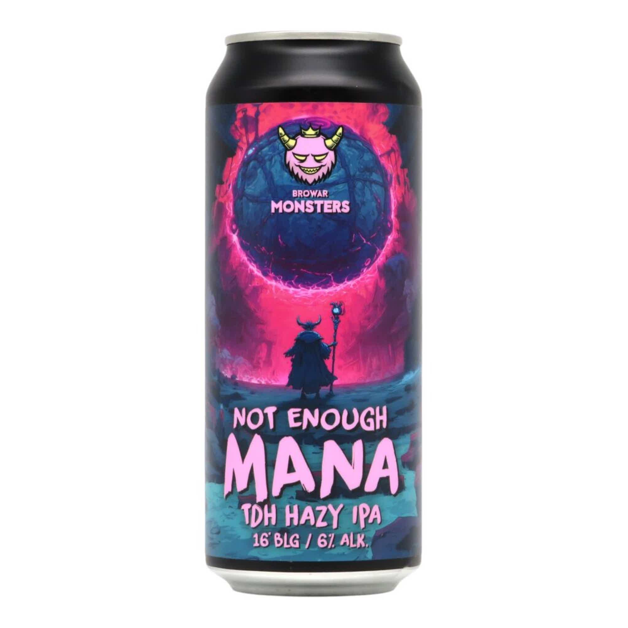 Browar Monsters Not Enought Mana TDH Hazy IPA 0,5l 6.0% 0.5L, Beer