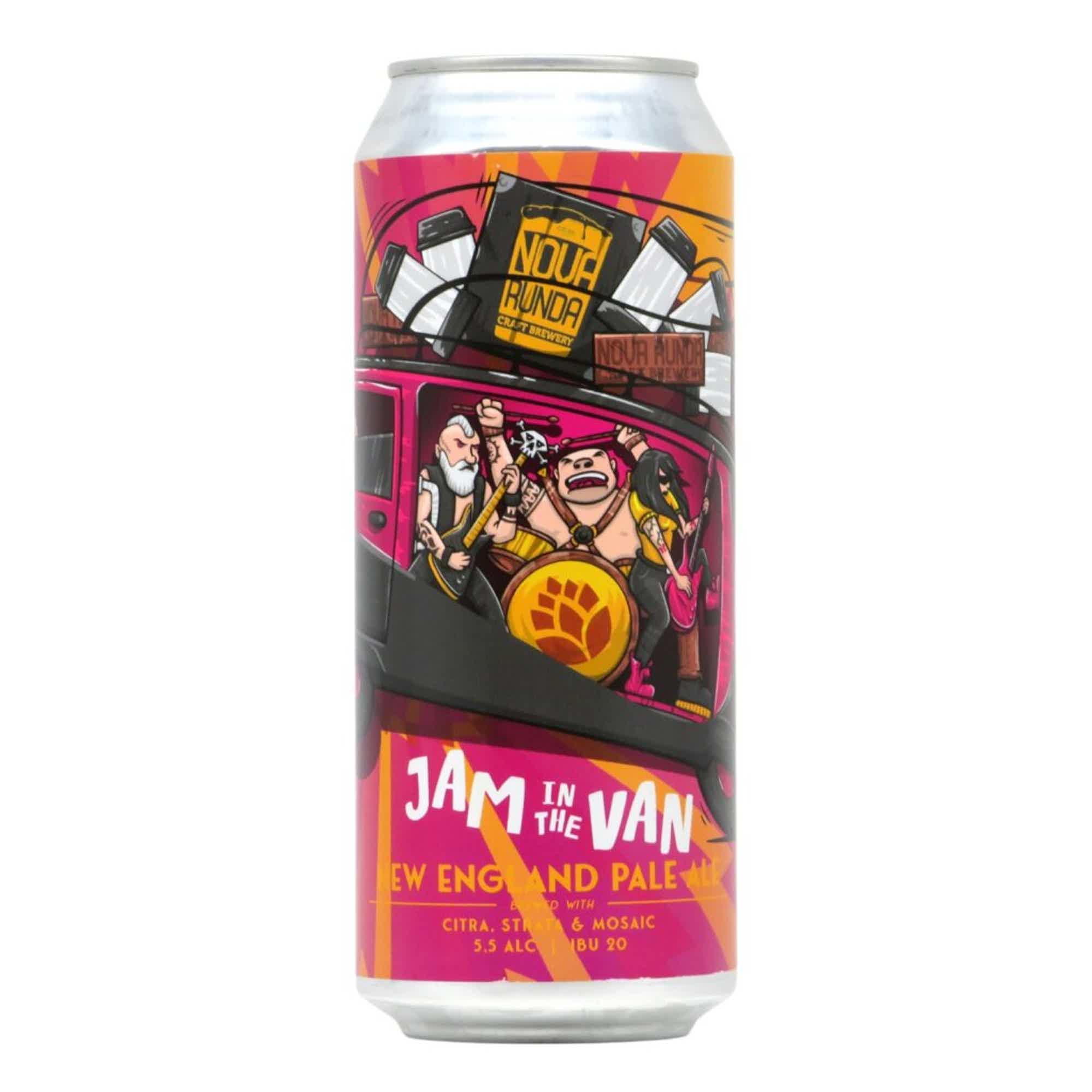 Nova Runda Jam In The Van New England Pale Ale 0,5l 5.5% 0.5L, Beer